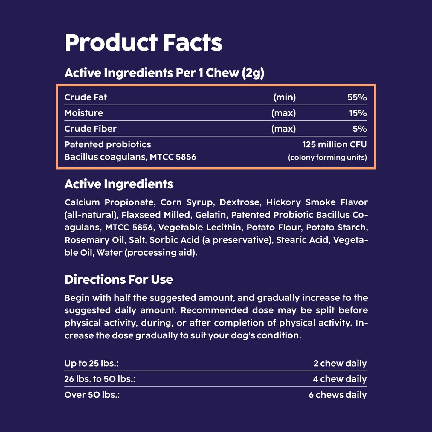 Miracle Vet Dog Weight Gainer Chews for Energy & Mass - High Calorie Dog Food Supplement - Appetite Stimulant & Healthy Weight Gain Supplements for Dogs - 60 Soft Dog Treats for Puppies and Adults