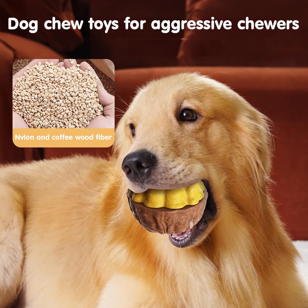 Cysfakun Freezable Dog Chew Toy, Long-Lasting Rubber Treat Dispenser for Aggressive Chewers, Interactive Dental Toy with Frozen Treat Holder, Easy to Clean,Anxiety Relief