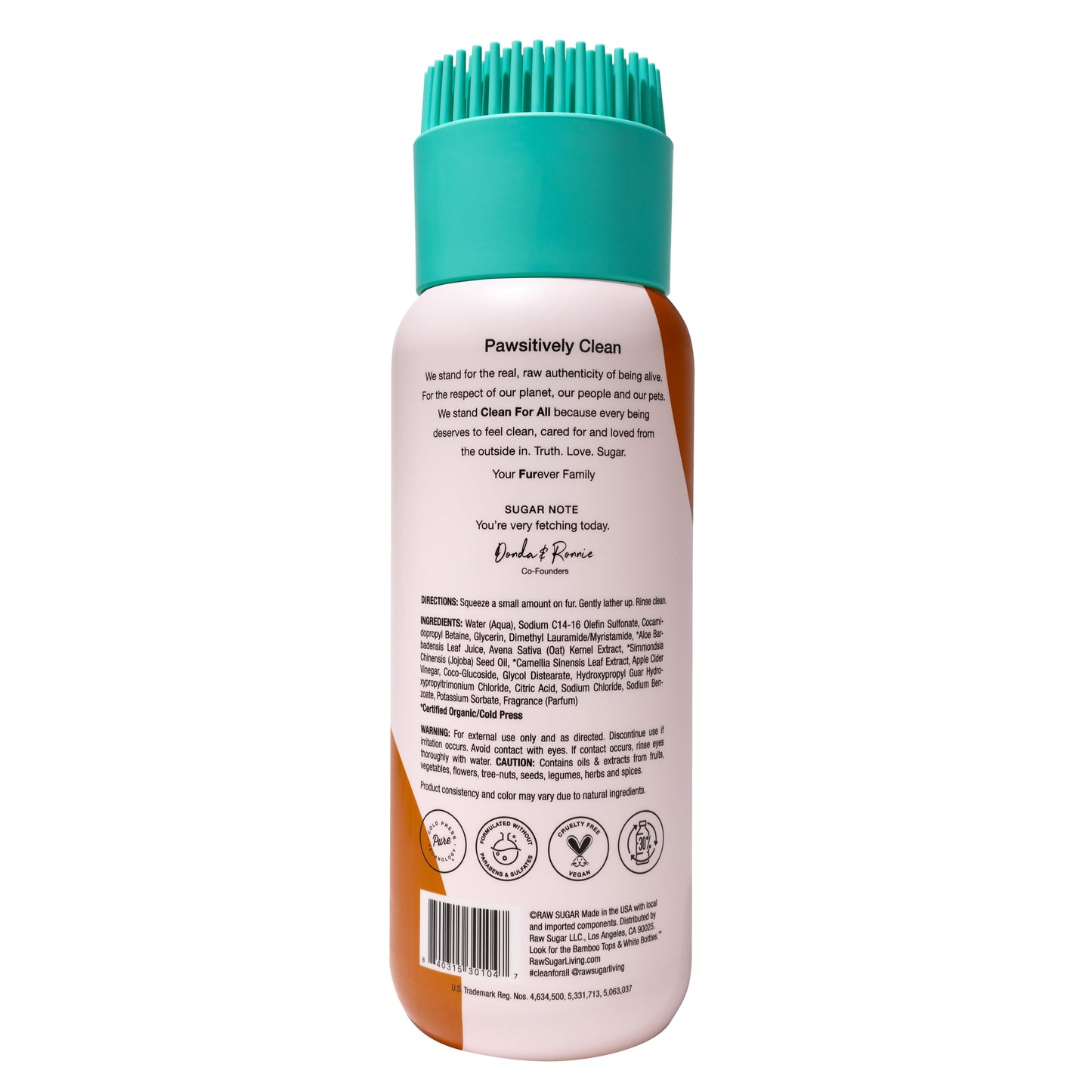 Raw Sugar 2-in-1 Dog Shampoo and Conditioner (Aloe & Oatmeal, 16 Fl Oz) & Dog Wipes, 2 Pack (60 Apple Cream Pet Wipes) Fur Kids Sensitive Coat Kit, Vegan & Cruelty-Free Puppy Essentials