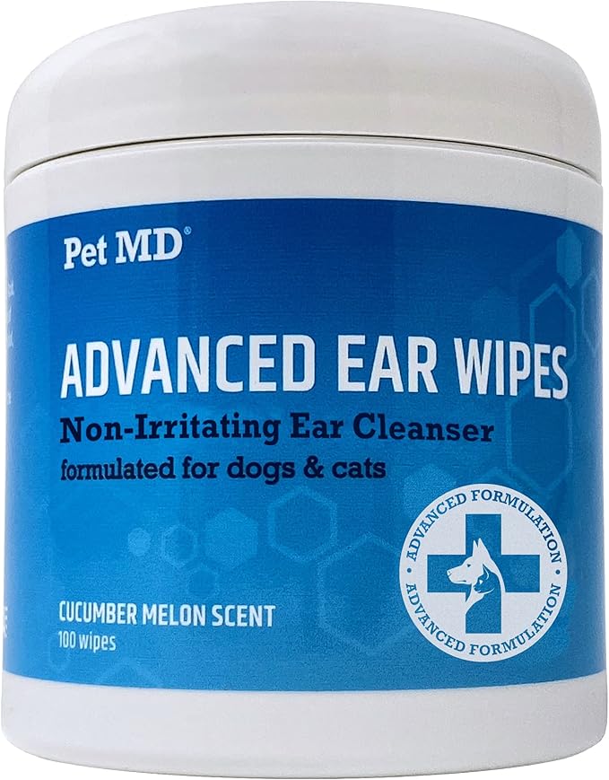 Pet MD Advanced Ear Wipes + Advanced Hip & Joint