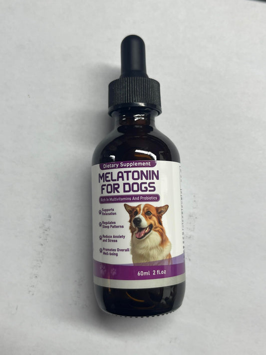 ZZTRMY Dog Sleep Aid,Calming for Dogs,Promote Relaxation,Reduce Anxiety and Stress,Regulates Sleep Patterns,Promotes Overall Well-Being,Vitamin and Probiotic Enriched Dog Melatonin