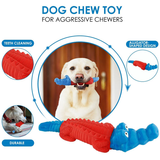petizer Squeaky Dog Toy and Dog Chew Toy Set