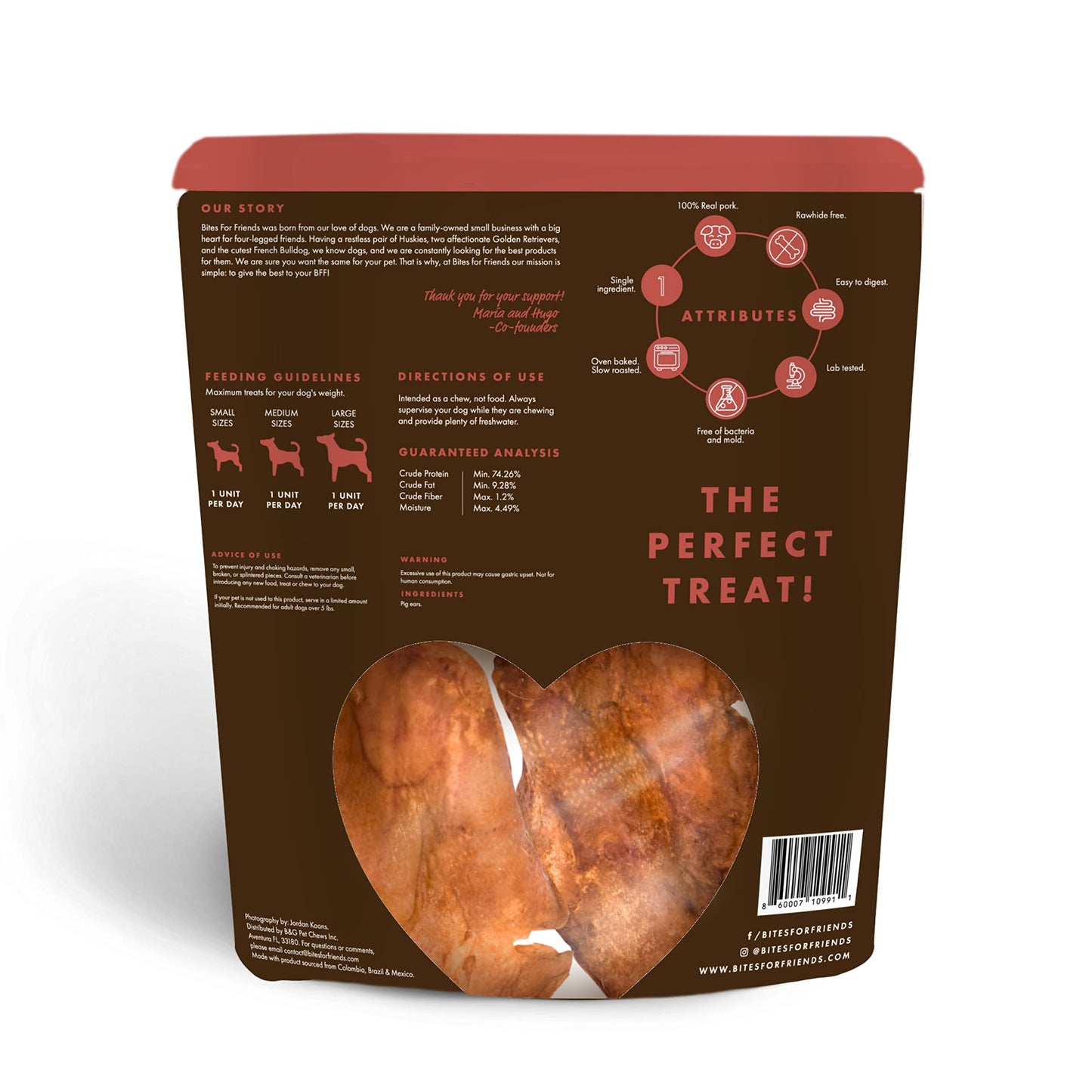 Pig Ears for Dogs (9 Count) - Long Lasting Chews for Aggressive chewers - No Hide Healthy Treat - Teeth Cleaning Treat - All Natural No Rawhide - for Small, Medium and Large Breeds