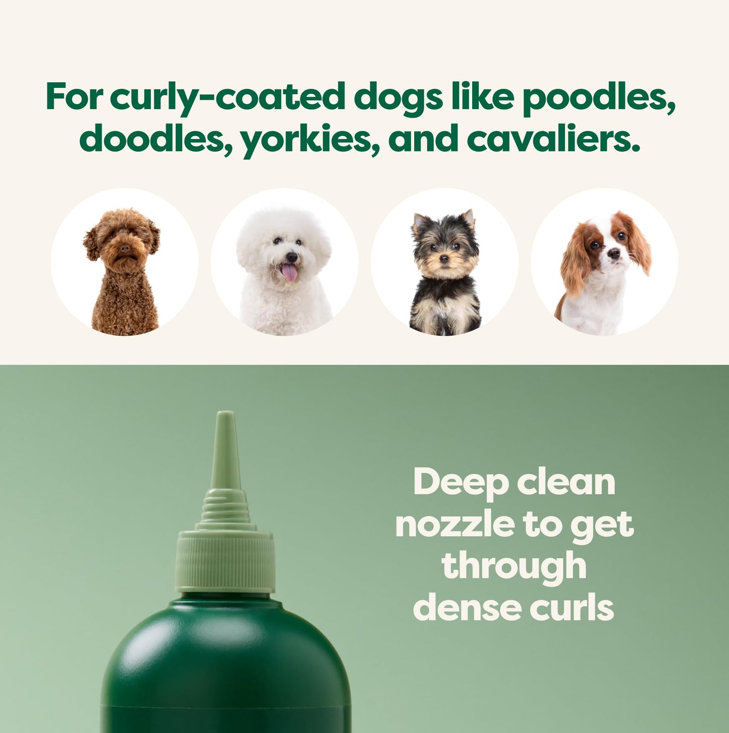 Earth Rated Curly Coat Essentials - Dog Shampoo, Grooming Wipes & Refresh Mist, Ear Wipes, Eye Wipes