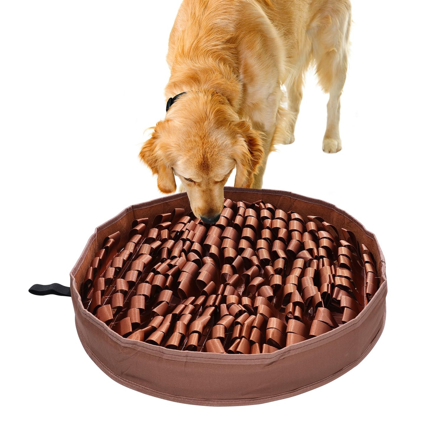 AMIR Slow Feeder Mat for Dogs – Dog Food Mat Anti-Gobble Mat to Relieve Boredom, Anxiety & Stress, Snuffle Mat for Dogs Works for All Dog Breeds, Sizes & Ages