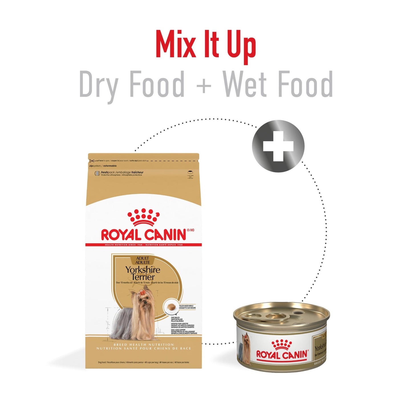 Royal Canin Yorkshire Terrier Adult Dry Dog Food, 2.5 lb bag