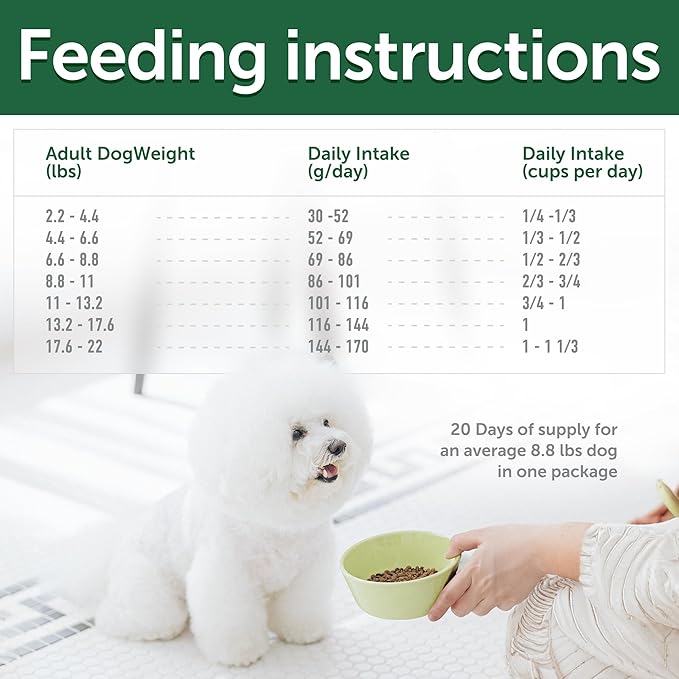 Nature's Protection Small & Large Breed Puppy Food Dry - Grain Free, High Protein, Anti-Tear Stain Formula - Dog Kibble for All Breeds with White or Light Fur (Superior Care - Salmon, 3.3 lb)