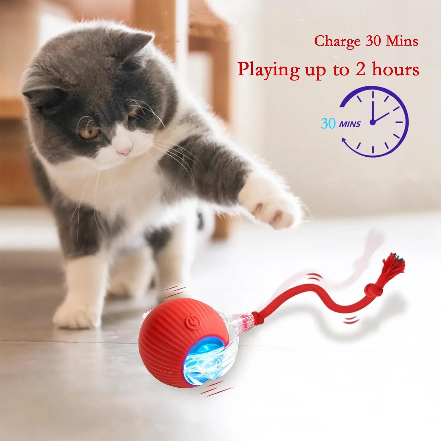 ZFWALL Dog Treat Toy Ball, Interactive Dog Toy, Designed for Powerful Chewers, Keeps Dogs Busy, Suitable for Small, Medium, and Large Dogs. Durable and Easy to Clean.
