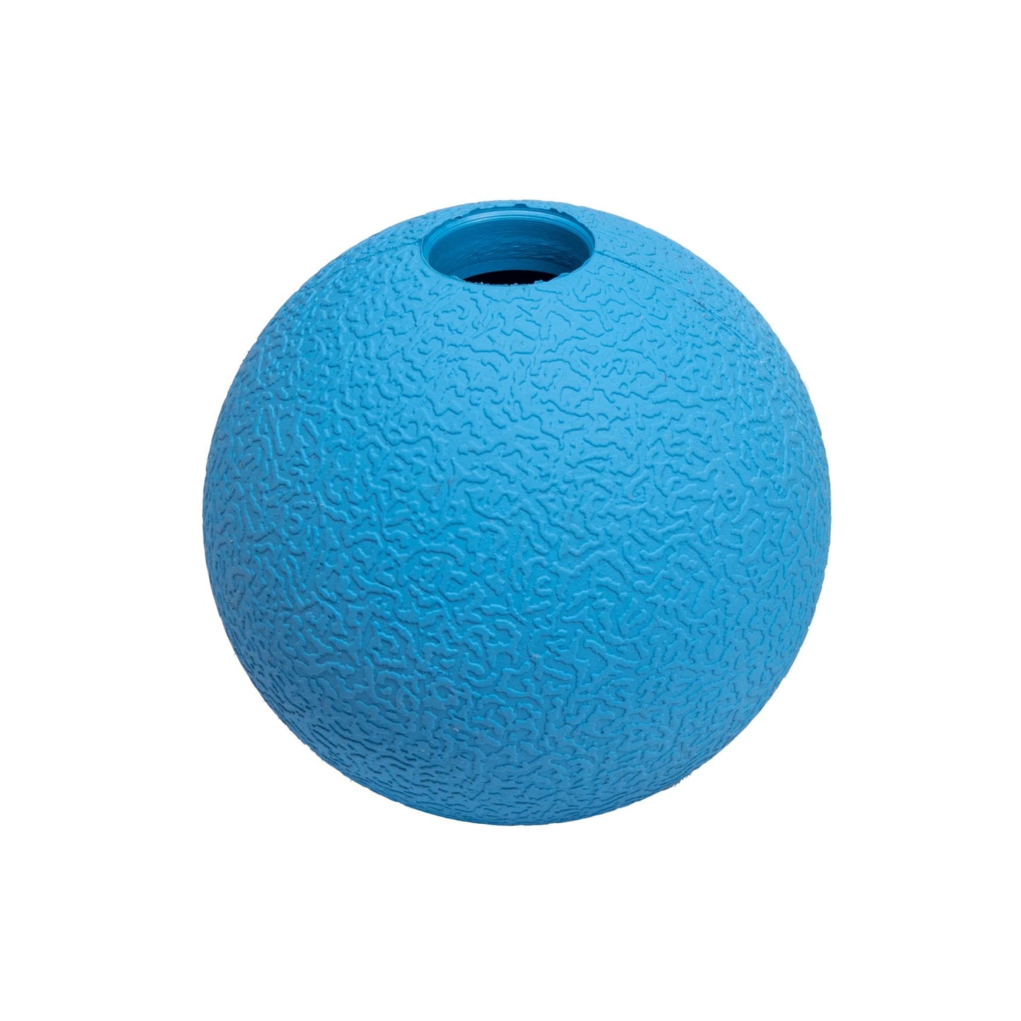 Amazon Basics Dog Toys, Interactive Fetch Rubber Balls, (Pack of 10), 2.5 inch, Multi-Color Blue/Orange