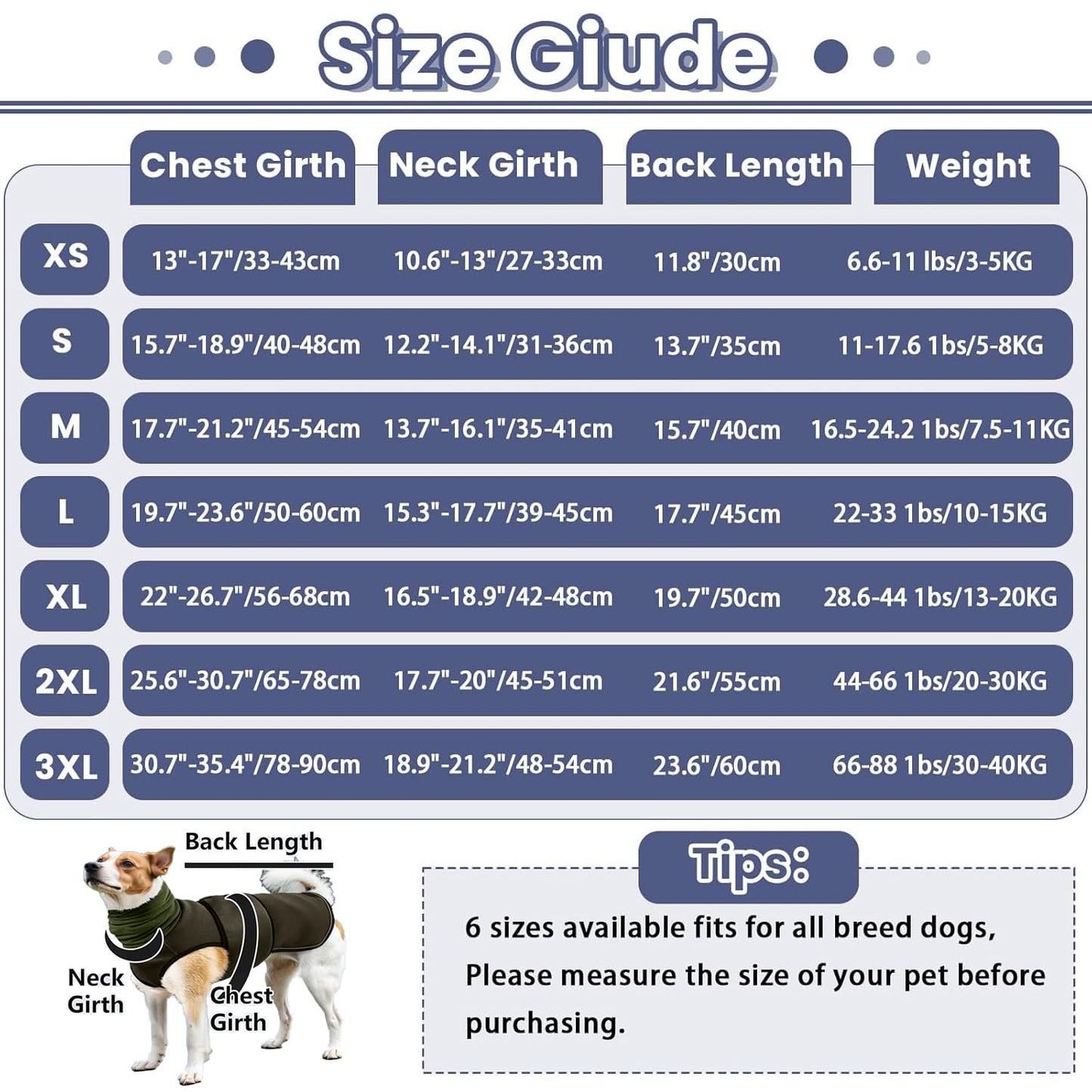 Dog Anxiety Jacket Skin-Friendly Anxiety Calming Hoodie Thunder Shirt Breathable Vest Relief Coat for Dogs Nighttime Reflective Adjustable Hoodies for Noise Block Ear Protection Fireworks Separation