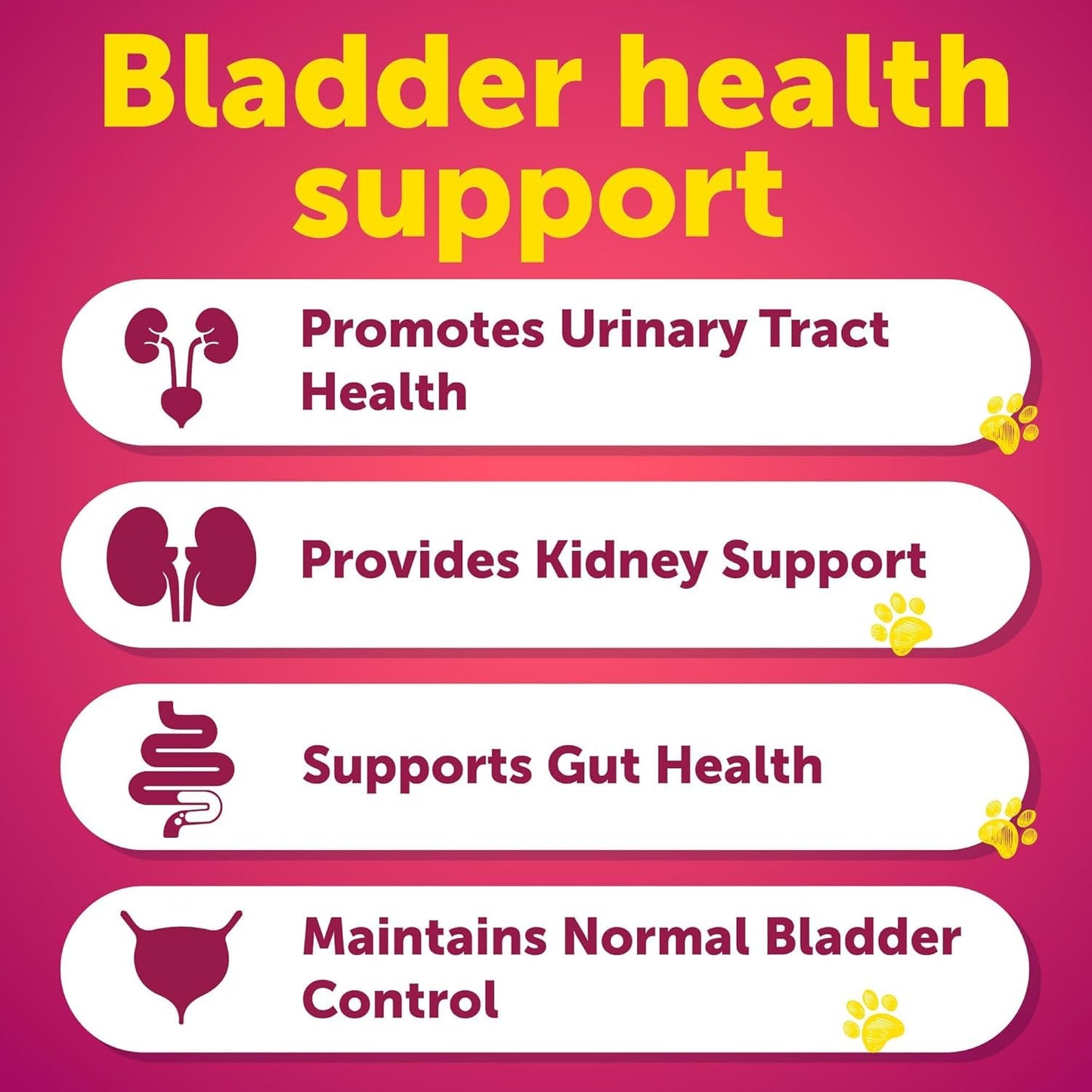 Hip and Joint Supplement + Dog UTI Treatment Bundle - Glucosamine Chews - Mobility Support - Cranberry Supplement & Bladder Control for Dogs - Chondroitin, MSM