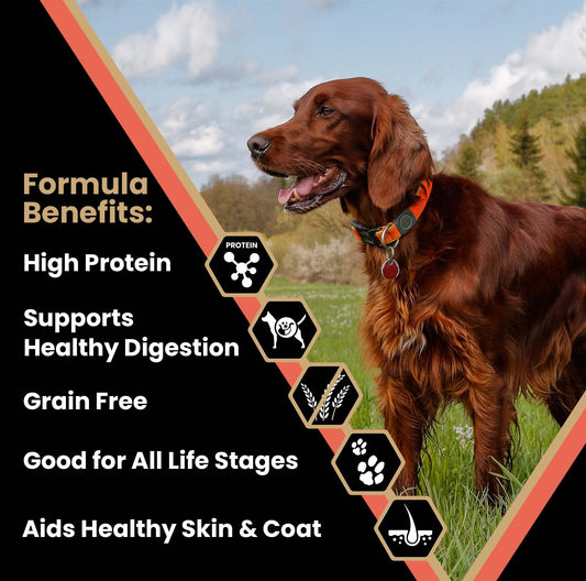 VICTOR Super Premium Dog Food – Grain Free Yukon River Canine – Supports Immune & Digestive Health for Dogs of All Life Stages – High Protein Dry Dog Food for All Normally Active Dogs, 30 lb