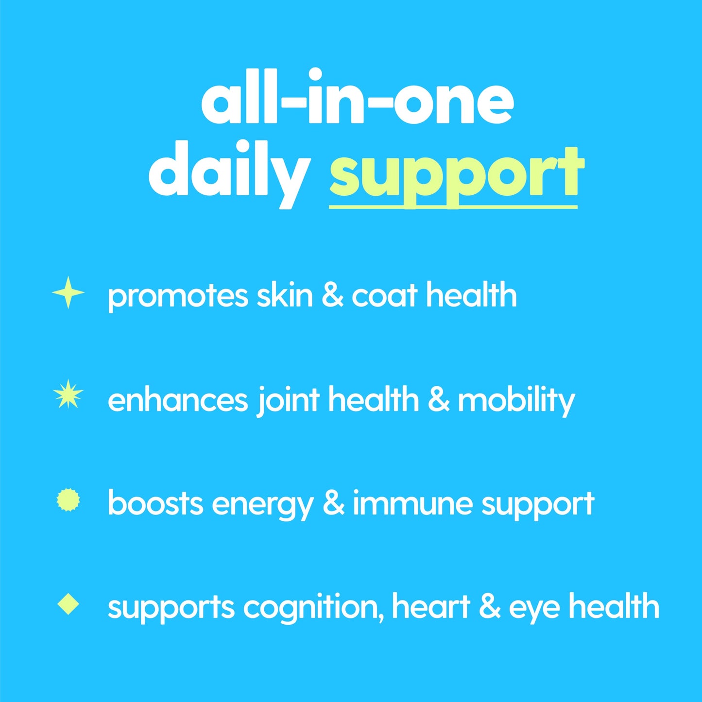 Taily Multivitamin with Liquid Collagen for Dogs and Cats – 12-in-1 Super Daily Formula for Joint, Gut, Allergy, Immune, Skin, Coat, and Urinary Tract Support - Liquid Collagen, Glucosamine for Dogs