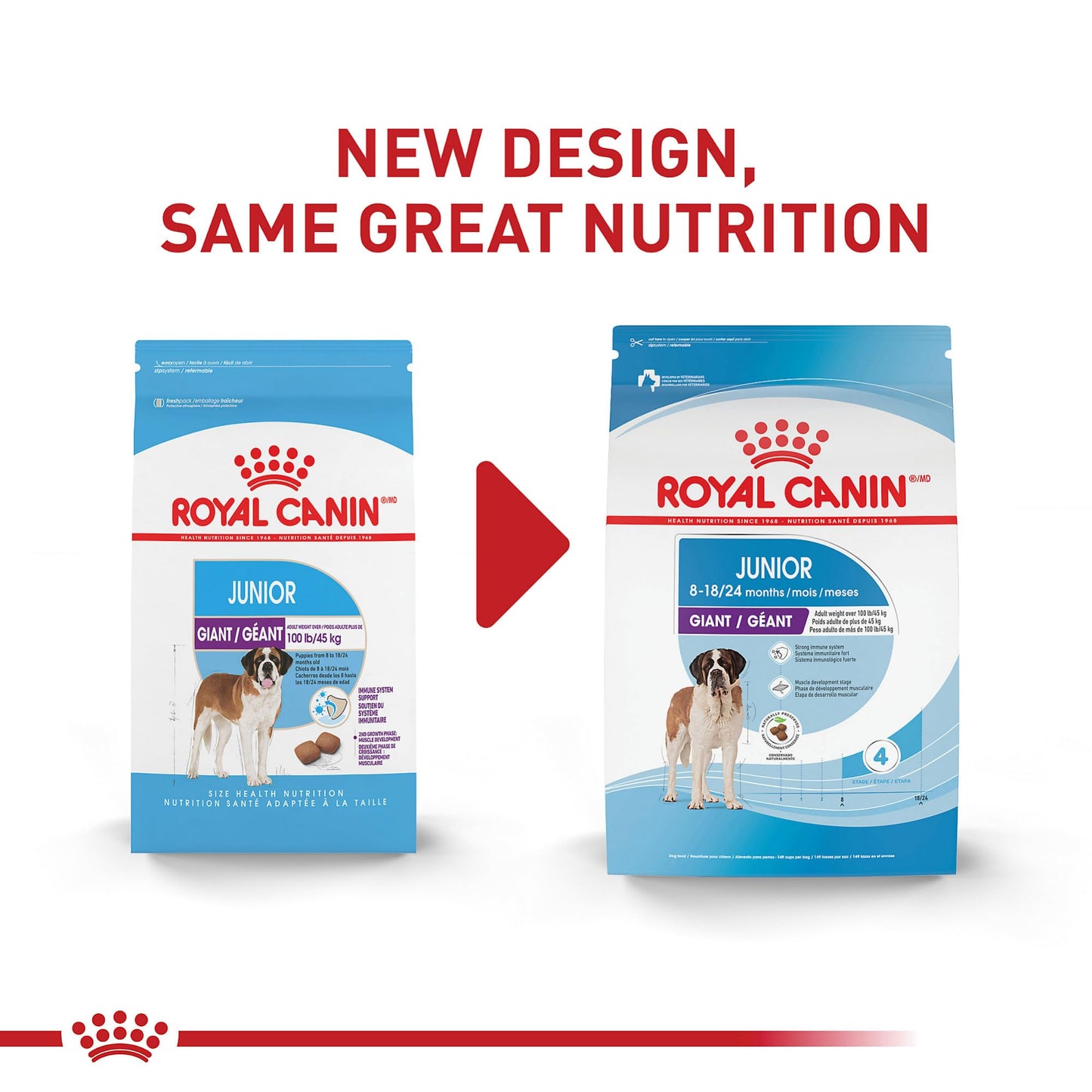 Royal Canin Size Health Nutrition Giant Junior Puppy Dry Dog Food, 30 lb Bag