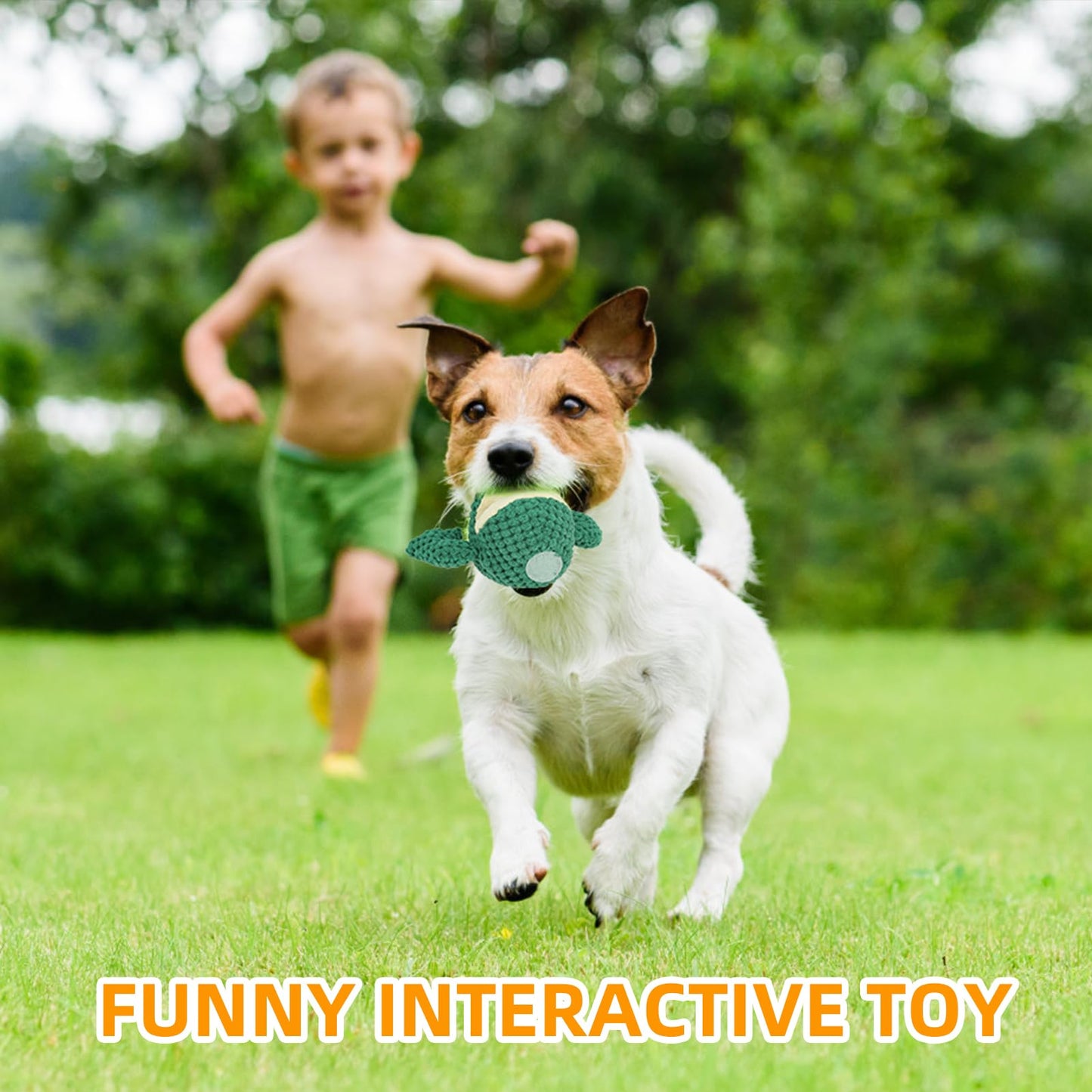 Mihachi Dog Enrichment Toys, Snuffle Toy for Small Medium Dogs, Detachable Dog Puzzles Squeaky Sniffle Interactive Toy for Foraging Training, Boredom and Mental Stimulation, Green Crocodile