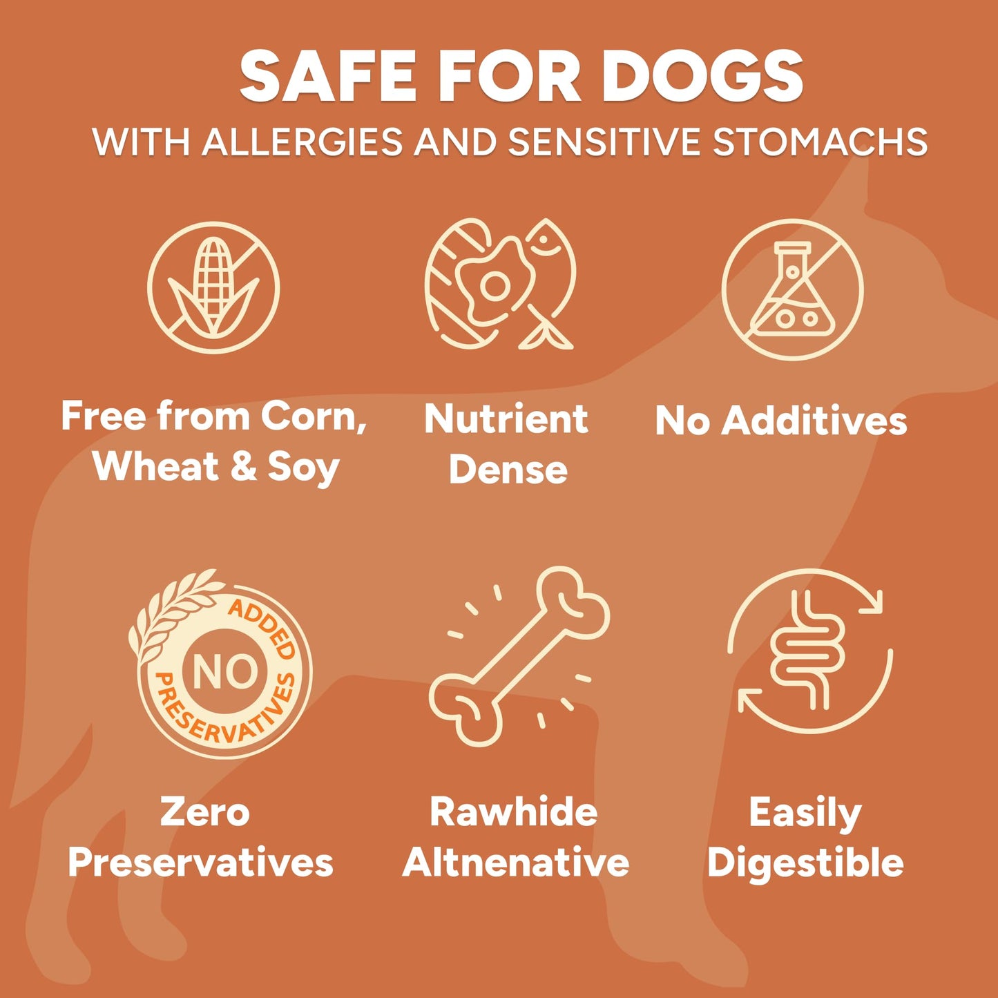 Gaines Family Farmstead Sweet Potato Fries for Dogs – 14 oz, Grain-Free, Single Ingredient Dog Treats, Crispy Rawhide-Free Chews, High-Fiber Snacks for Training, Made in USA