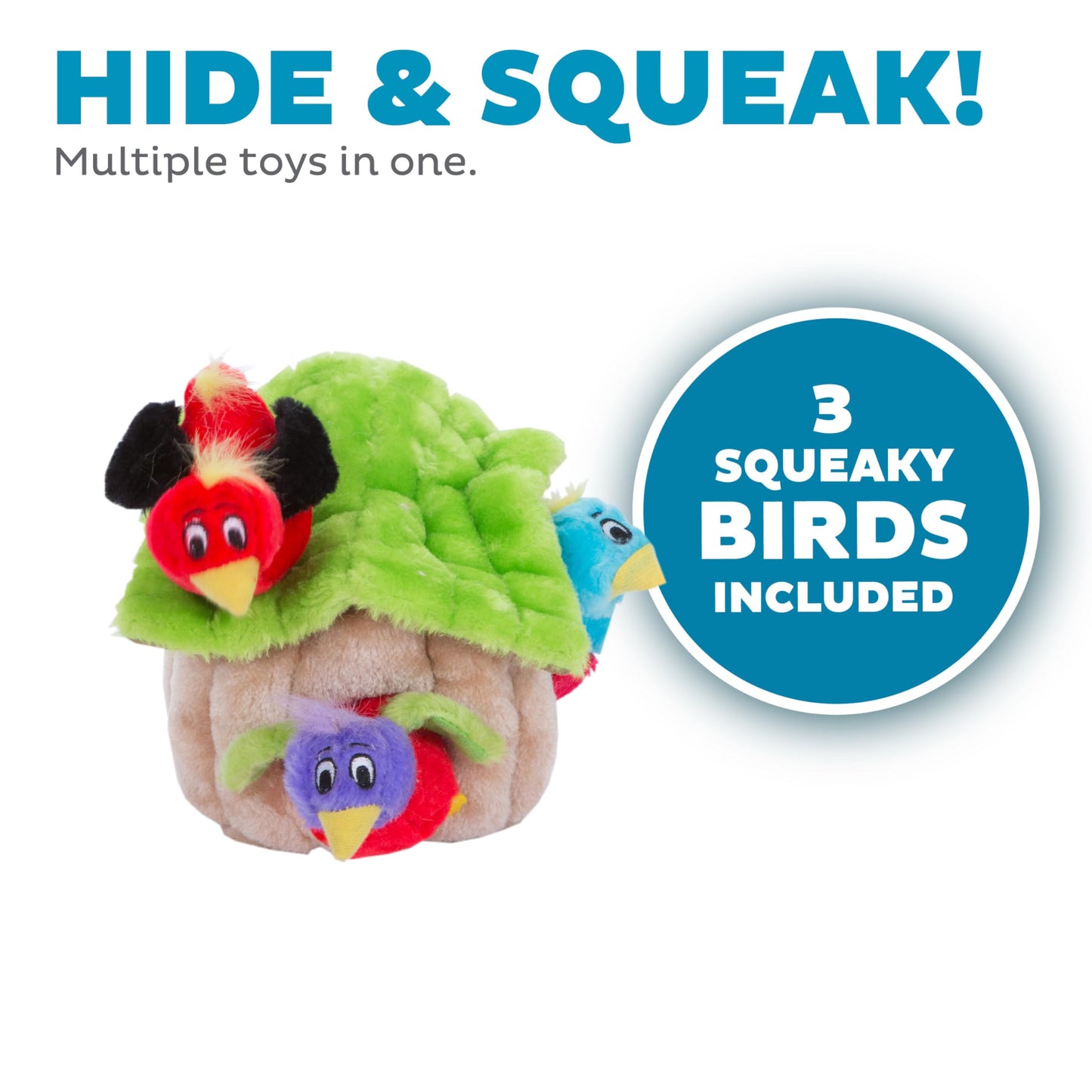 Outward Hound Hide A Bird Plush Dog Toy Puzzle