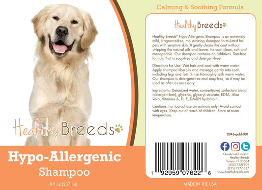 Healthy Breeds Golden Retriever Hypo-Allergenic Shampoo 8 oz