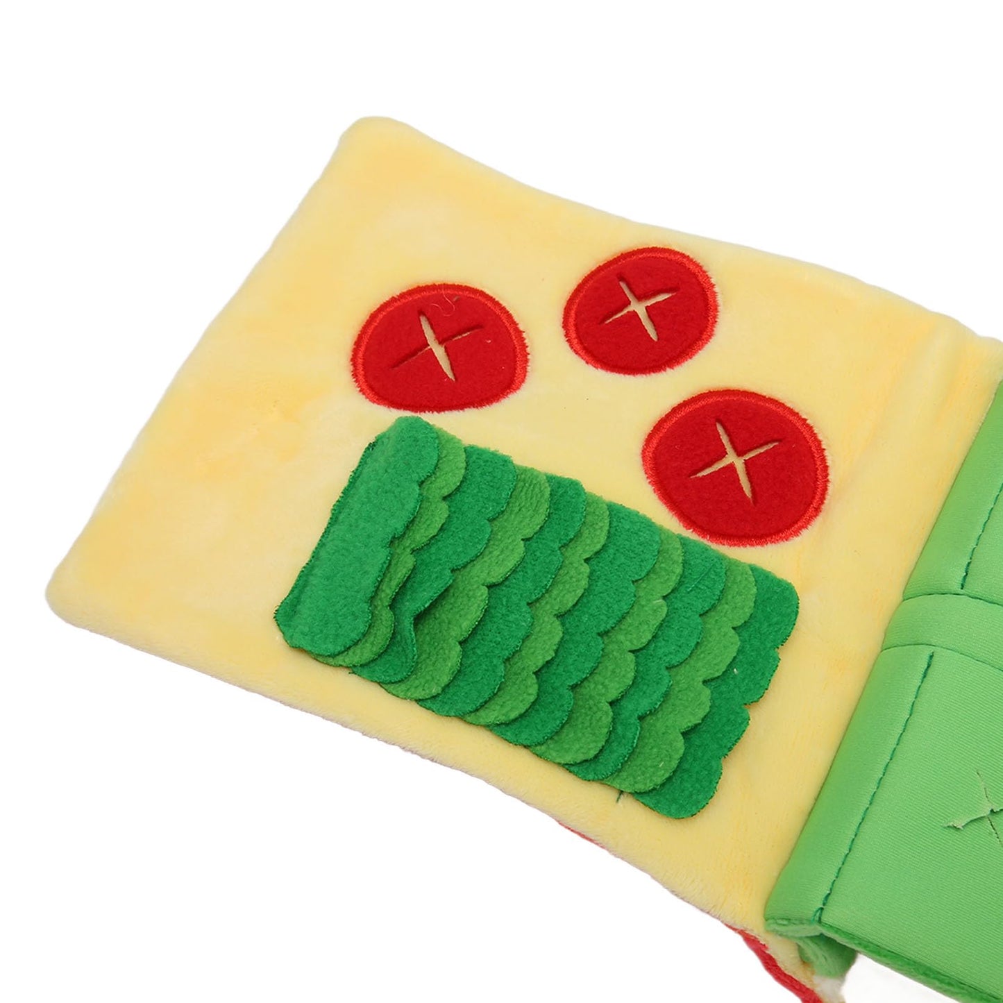 Dog Sniffing Book Sniff Mat Slow Feeding Brain Stimulating Interactive Cute Dog Digging Toys Puppy Puzzle Toys for Pet Supplies
