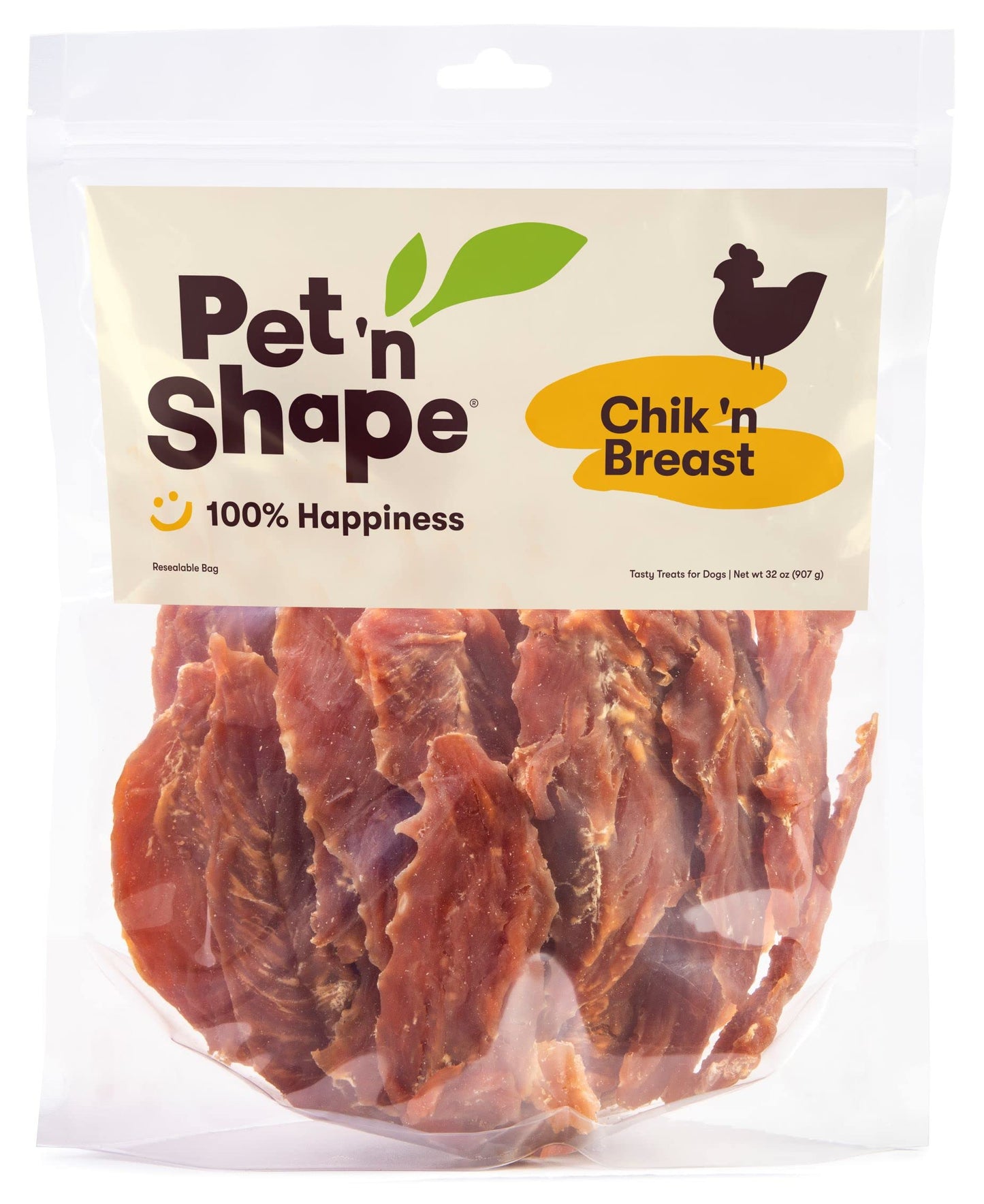 Pet 'n Shape Chik 'n Breast Jerky Dog Treats - 2 Pound
