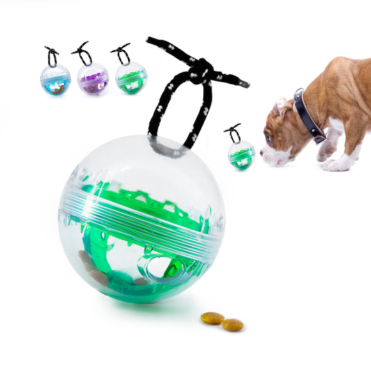 SVD.PET Dog Activity Ball: Interactive Treat Dispensing Toy, Slow Feeder, Great Gift for Dogs (Green)