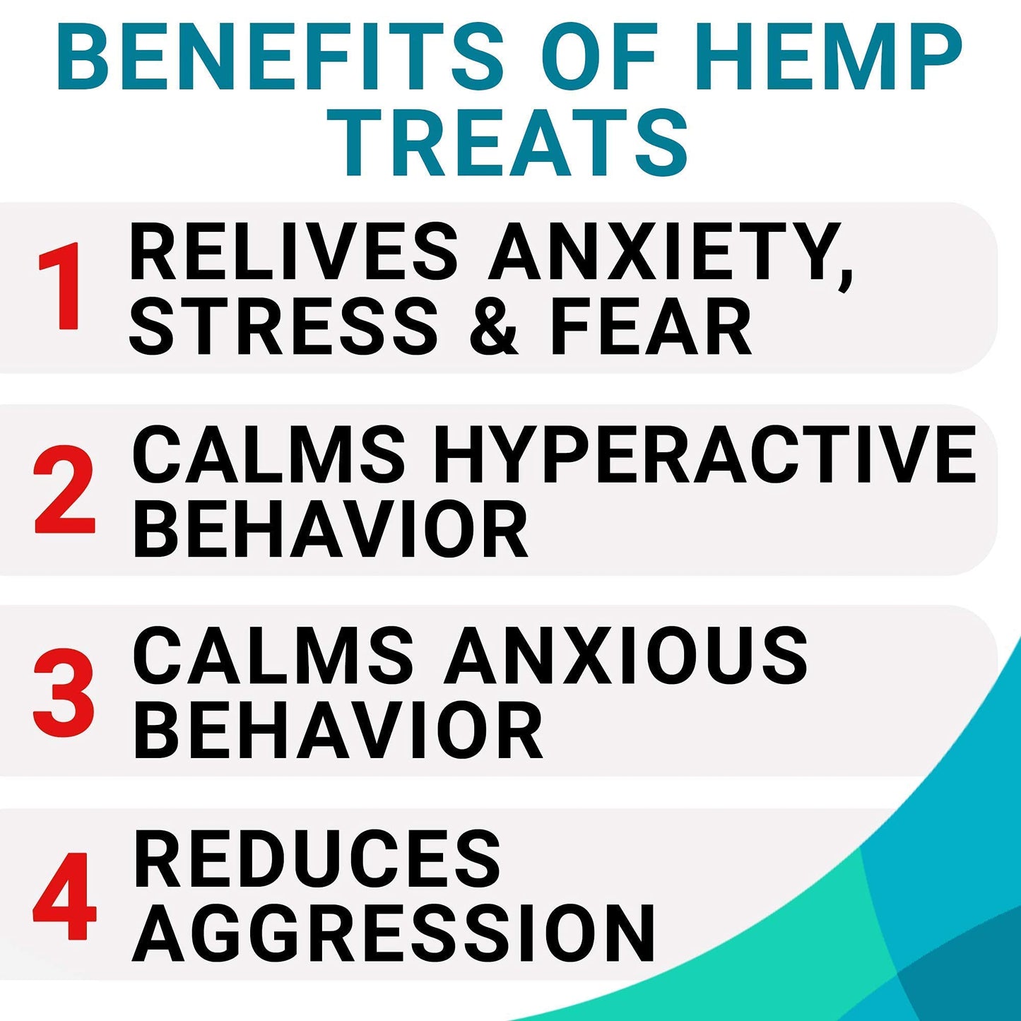 Calming for Dogs + Hemp Treats + Glucosamine Bundle - Hemp Oil + Chondroitin, MSM, Omega-3 - Anxiety Relief + Joint Pain Relief - Stress Relief During Fireworks, Storms, Thunder - 2 x 120 Soft Chews