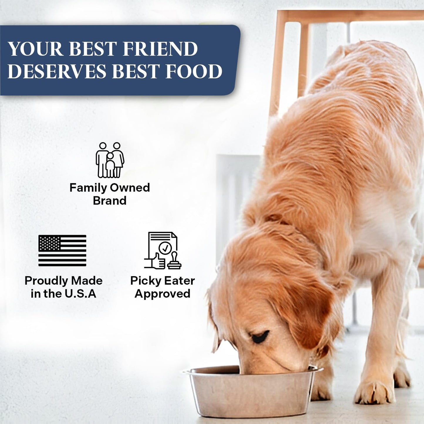 Healthy Dogma - PetMix Dehydrated Dog Food for Allergies - Grain Free, Freeze Dried, Raw, Homemade Dog Food (Chicken Dinner, 2 lbs)