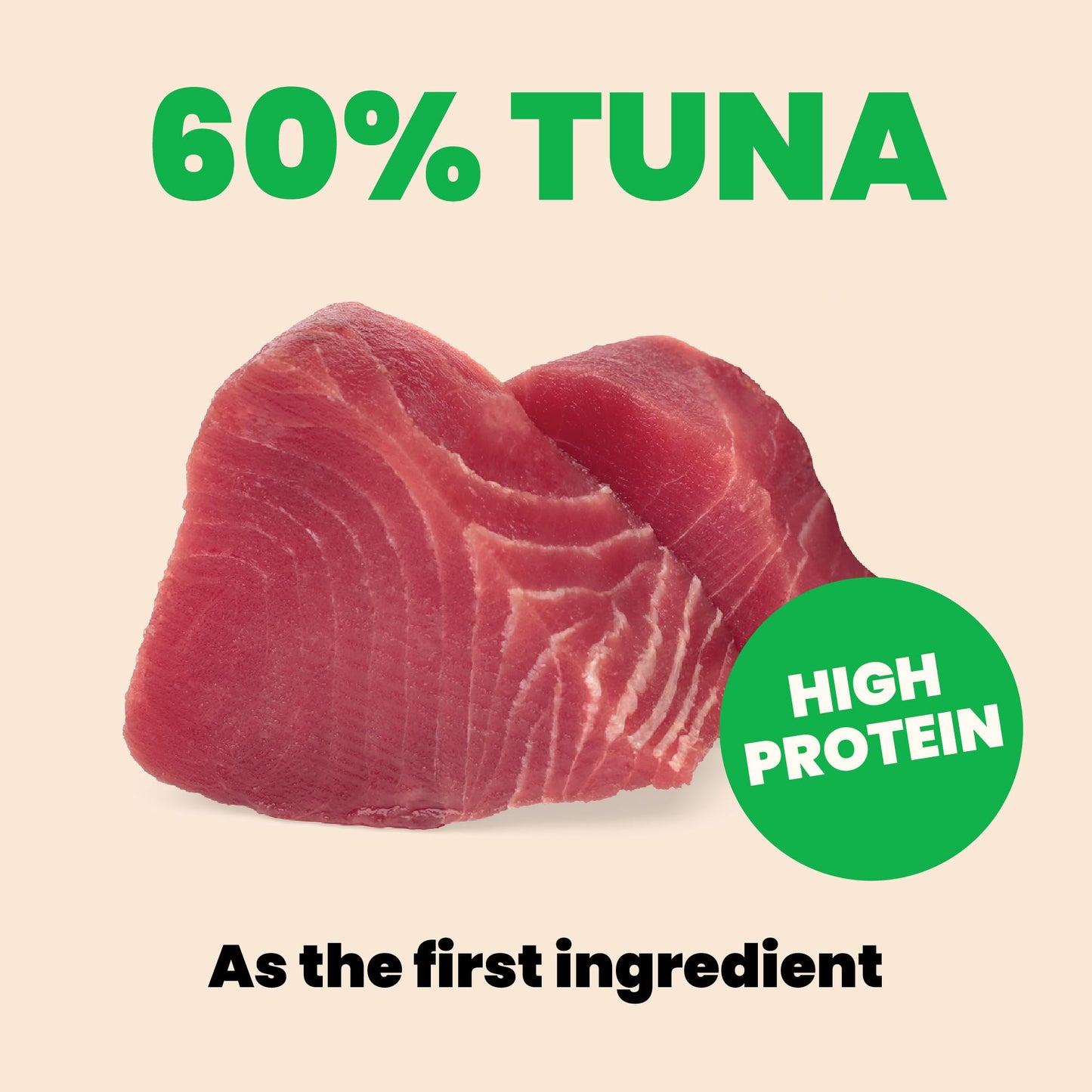 almo nature HQS Natural Wet Dog Food Tuna Fillet Entrée, Grain Free, Additive Free, Low Fat, GMO Free, 5.5oz Pack of 12