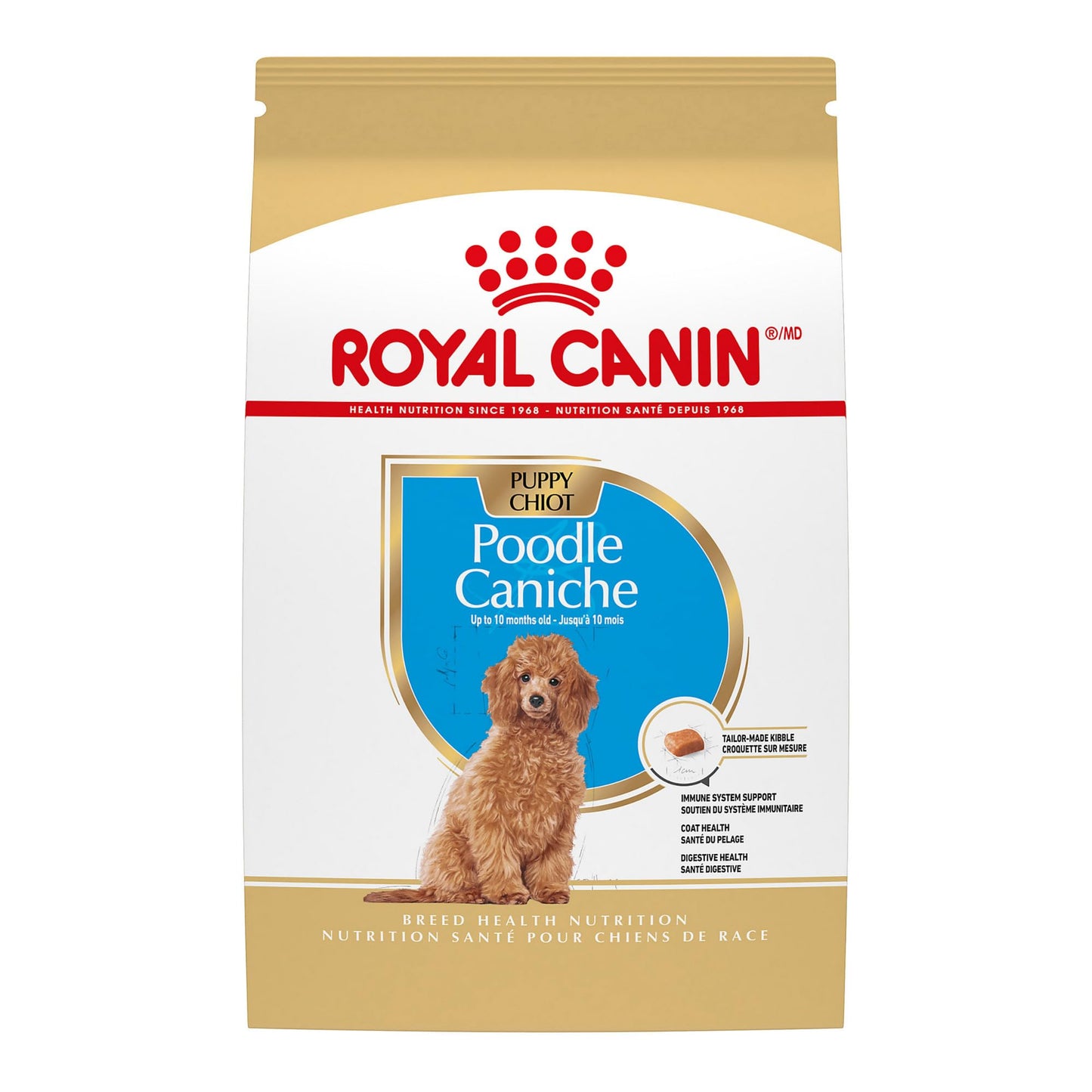 Royal Canin Breed Health Nutrition Poodle Puppy Dry Dog Food, 2.5 lb Bag