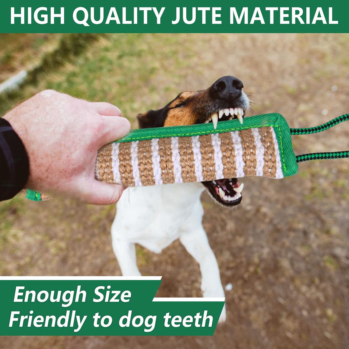 Dog Bite Training Set - Dog Bite Sleeve Training Protection Arm, Dog Bite Pillow Tug Toy, Dog Training Stick, Professional Training Equipment for K9, IPO, Schutzhund Puppy Training