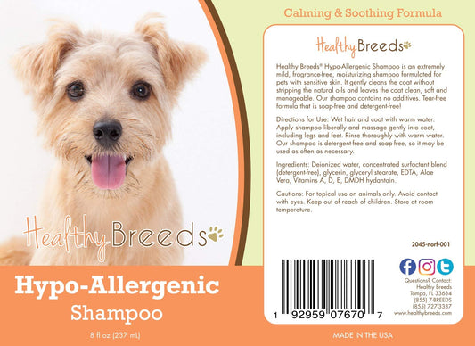 Healthy Breeds Norfolk Terrier Hypo-Allergenic Shampoo 8 oz