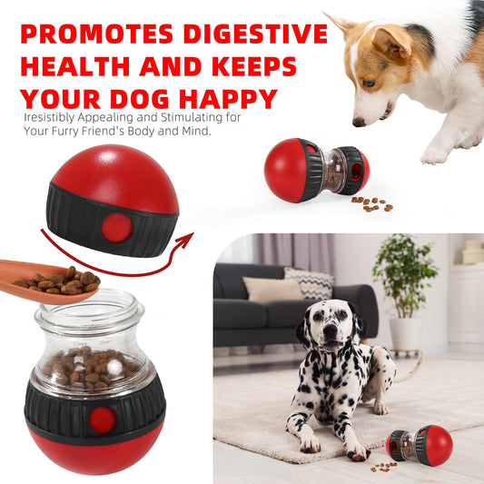 Hurray Treat Dispensing Dog Toys & Adjustable Slow Feeder Ball - Dog Puzzle Toy – Ideal Toys to Keep Them Busy - Treat Ball for Dogs