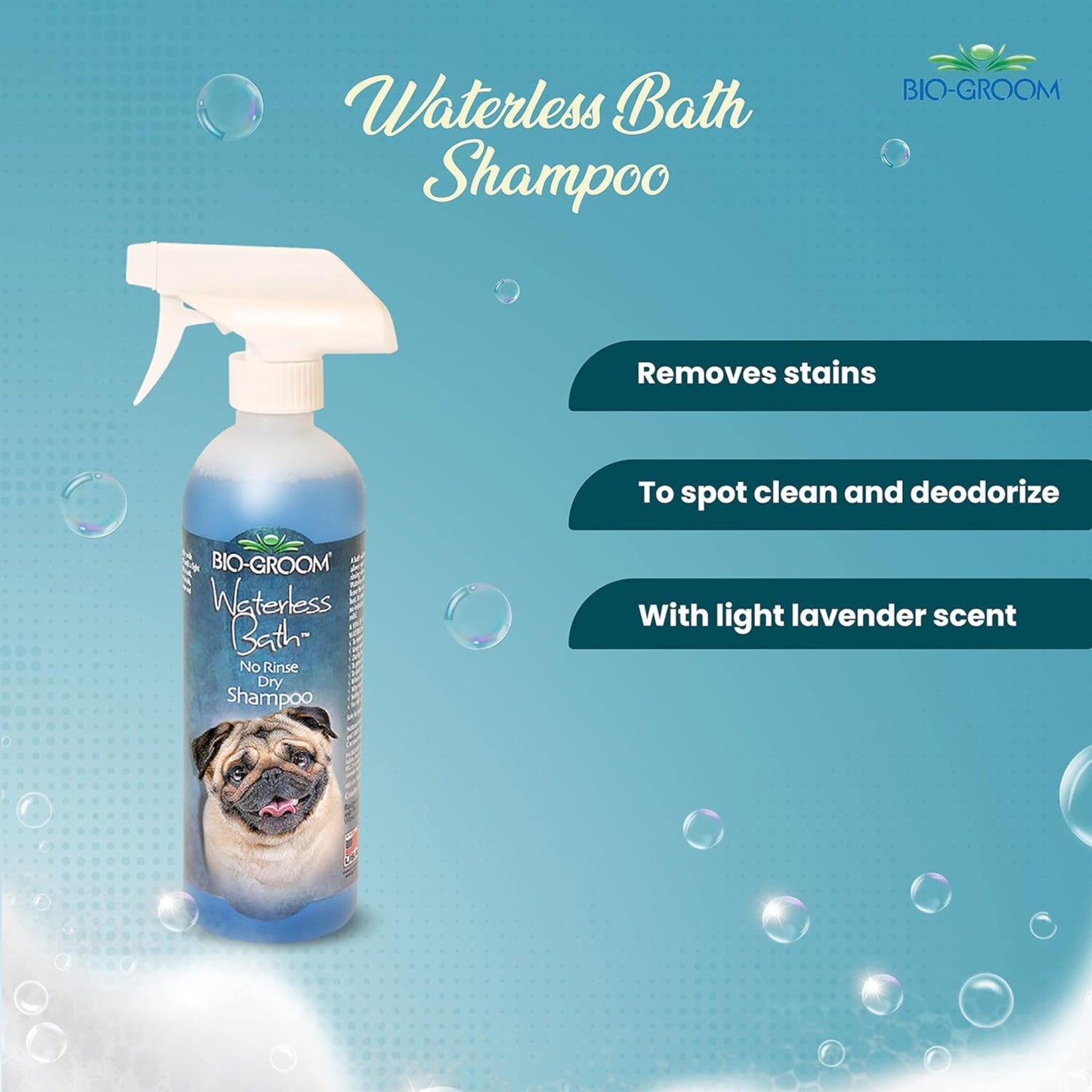 Dog Shampoo with Oatmeal, Aloe Vera, Chamomile, Jojoba Oil, Vitamin E - Natural Ingredients, Helps Allergies Dry Coats & Itchy Sensitive Skin, No Parabens or Artificial Dyes, 16 oz