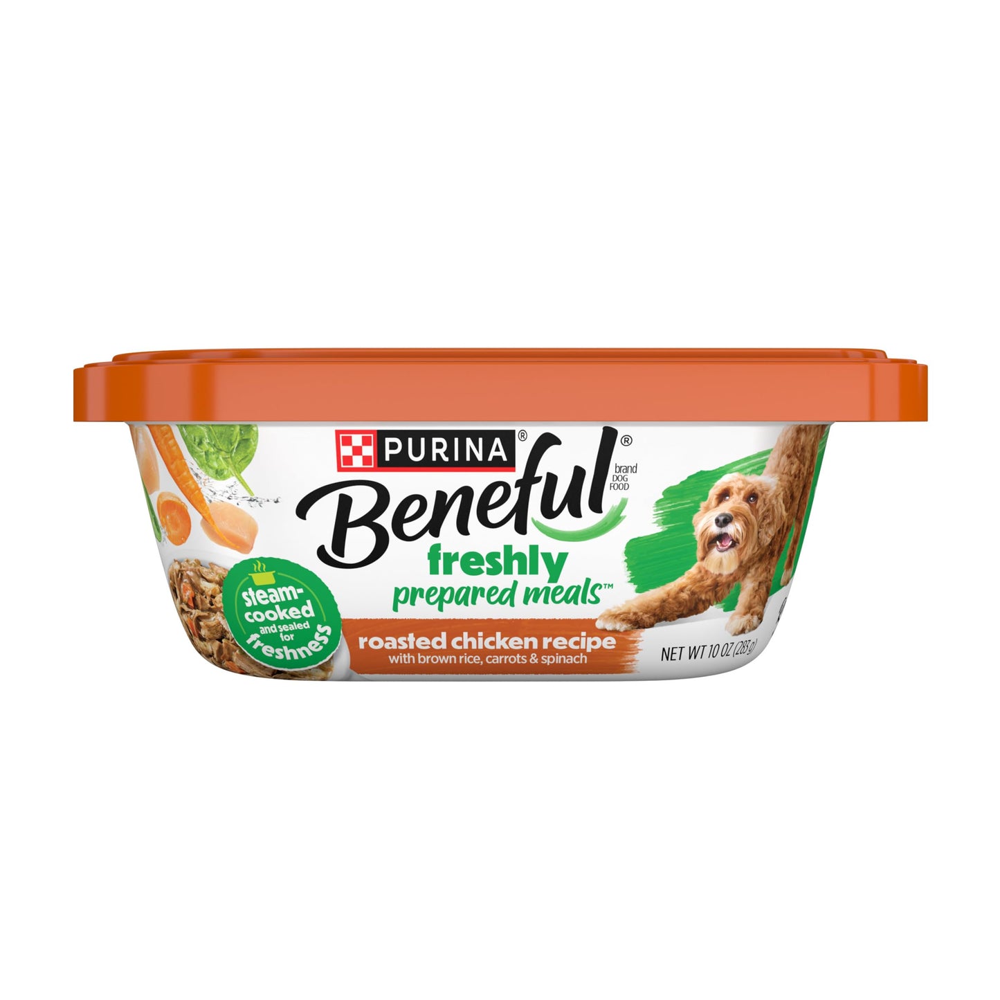 Purina Beneful Gravy Wet Dog Food, Prepared Meals Roasted Chicken Recipe - (8) 10 oz. Tubs