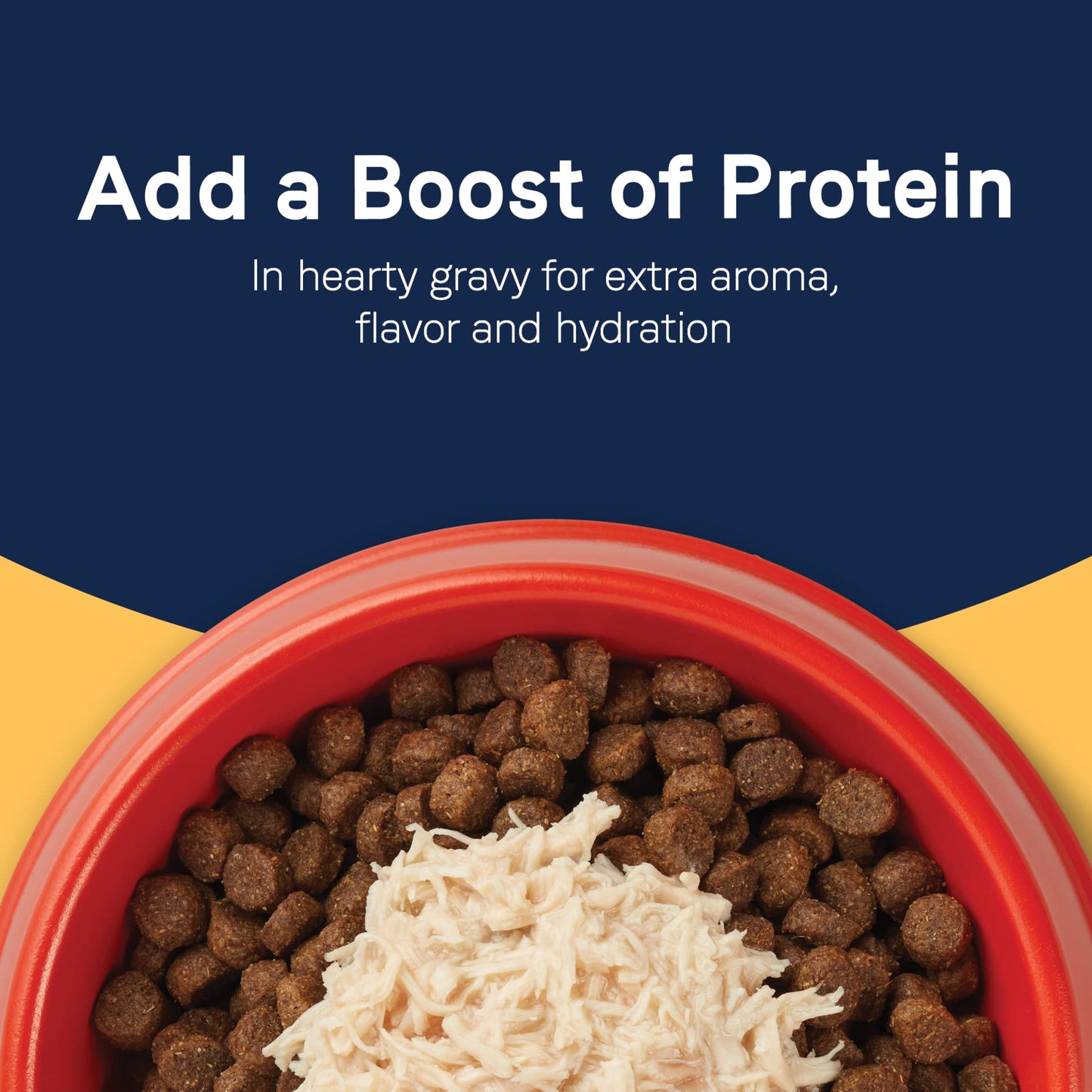 CANIDAE Pure Protein Topper Wet Dog Food for Small Breeds, Shreds of Real Chicken in Gravy Recipe, 3 oz. (Case of 12)