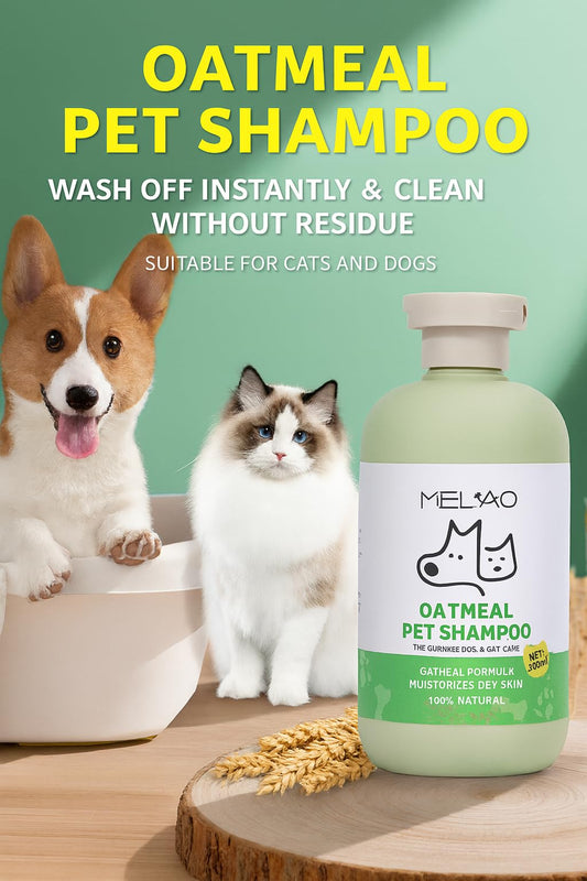 Dog Shampoo for Itchy Skin Relief, Medicated Soothing Formula, 10 fl oz