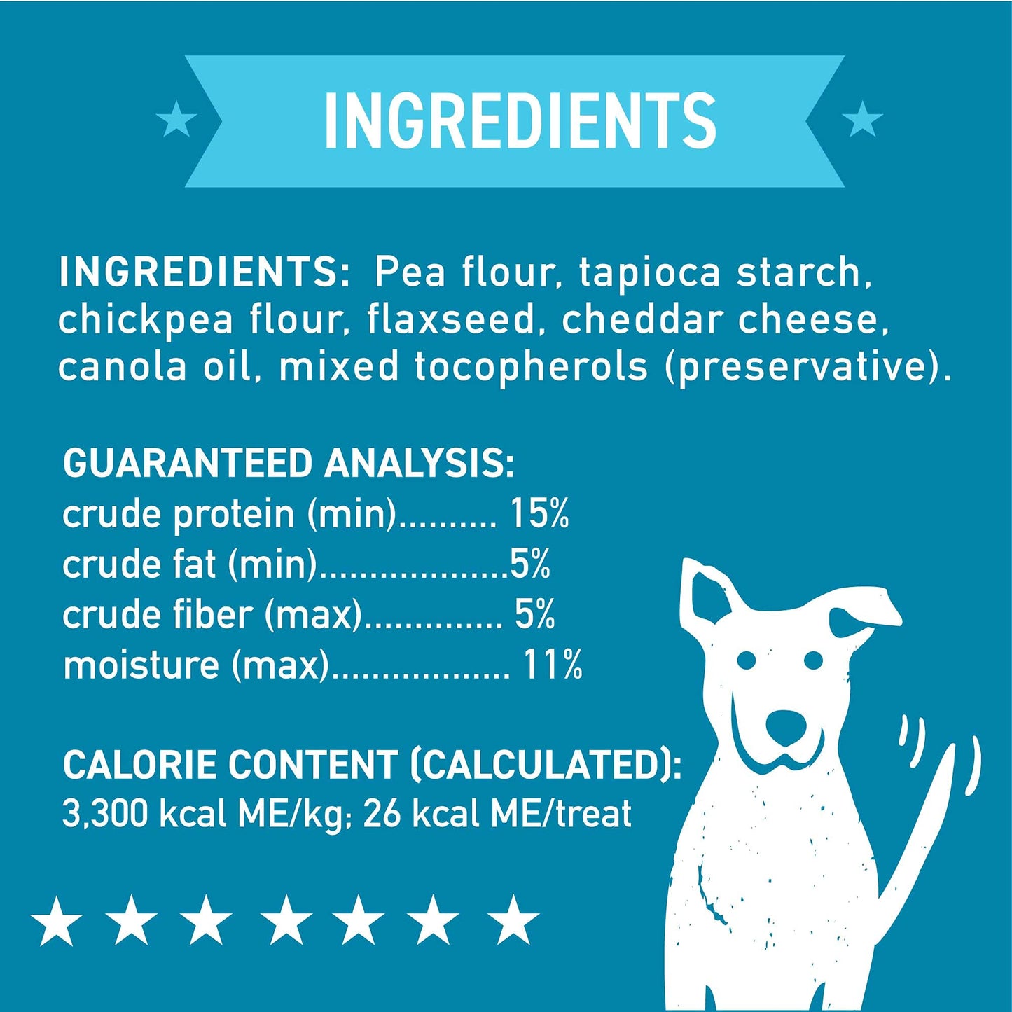 Cloud Star Wag More Bark Less Crunchy Grain Free Dog Treats, Cheddar Cheese, 14 oz. Box
