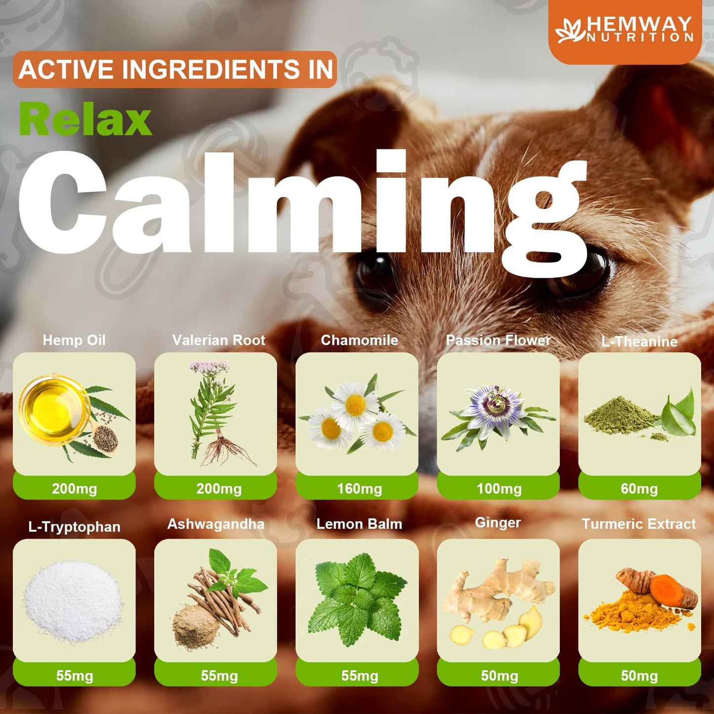 Hеmp Calming Chews for Dogs - Duck Flavor Soft Chews - Dog Calming Treats Supplement for Storm Anxiety, Sleep, Relaxing, Separation Aid, Stress, Hyperactivity Relief - All Ages & Sizes - 240 Count