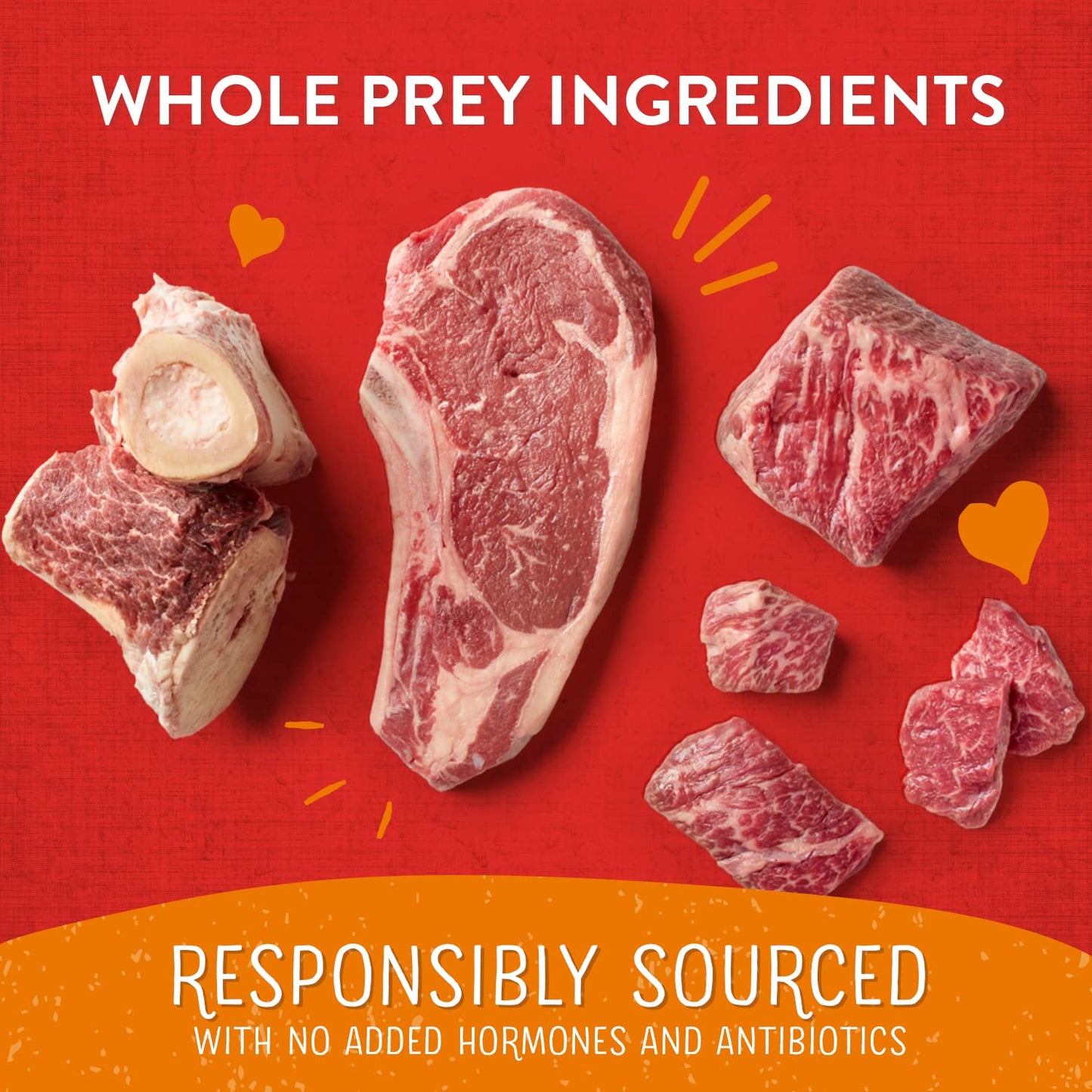 Stella & Chewy's Freeze-Dried Raw Wild Weenies Dog Treats - High-Protein Training Treats for Dogs & Puppies - All-Natural Grass-Fed Beef Recipe with 97% Meat & Organs - USA Made - 3.25 oz Bag