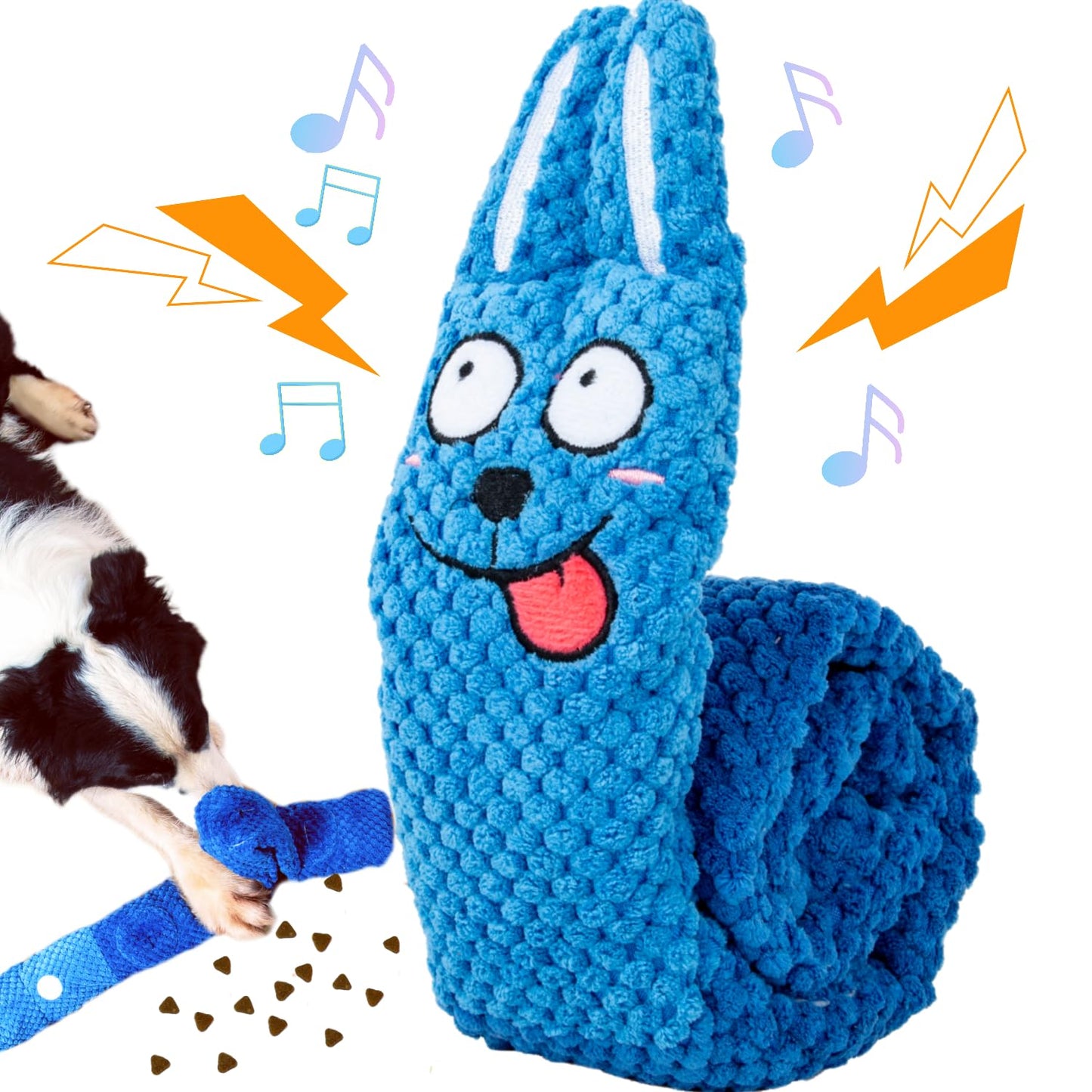 Interactive Dog Toys to Keep Them Busy, Frozen Treat Dog Enrichment Ball Toy for Aggressive Chewers, Puzzle Feeder Toy, Easy-to-Clean, Low-Mess Design for Medium & Large Dogs