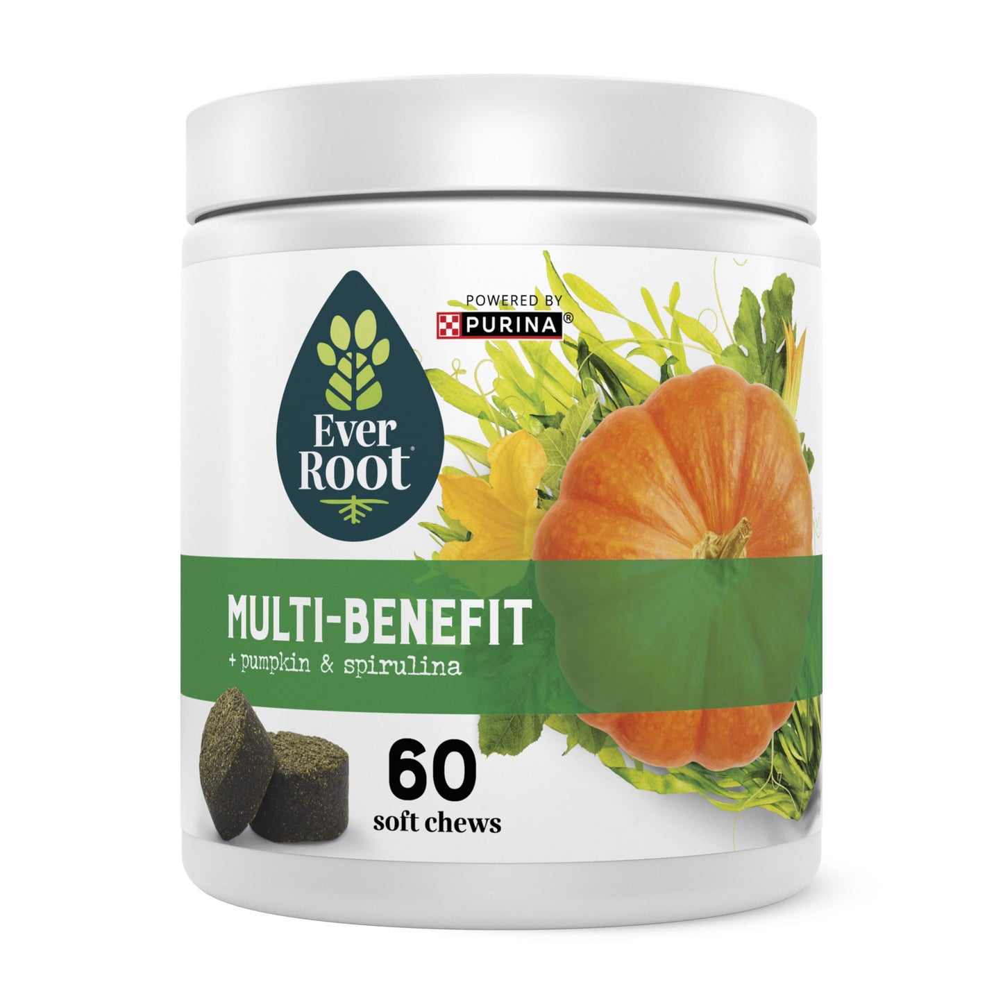 By Purina Multi-Benefit Dog Supplements Soft Chews - 10.6 oz. Canister