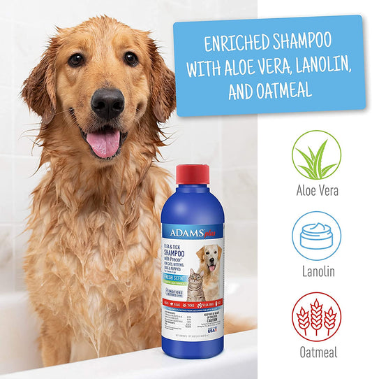 Adams Yard Spray + Shampoo Bundle