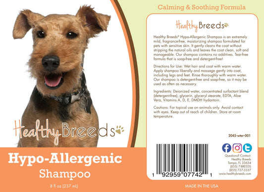 Healthy Breeds Welsh Terrier Hypo-Allergenic Shampoo 8 oz