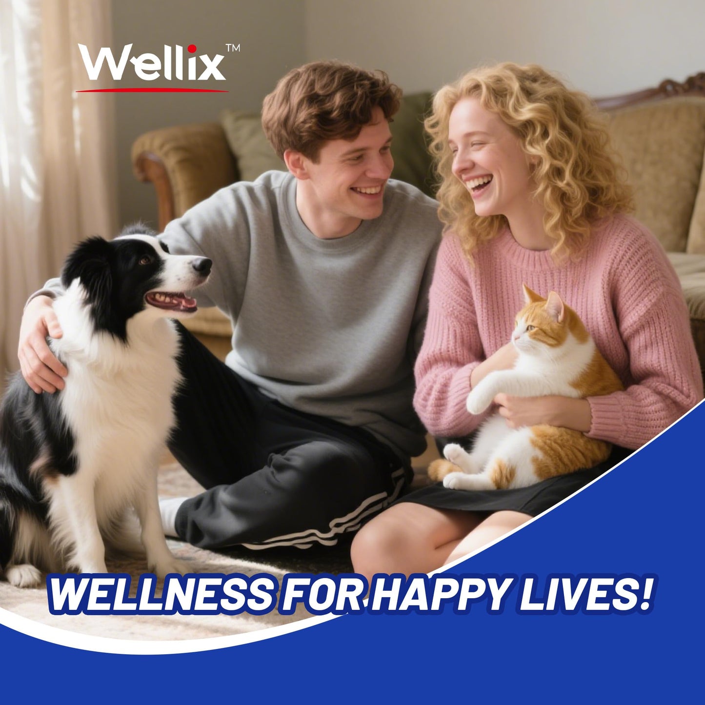 Wellix Hot Spot Treatment&Itch Relief Spray for Dogs&Cats - Wound Care&Dry Itchy Skin&Dermatitis for Dog Skin Care Spray - Pet Allergy Spray with Chamomile,100ml