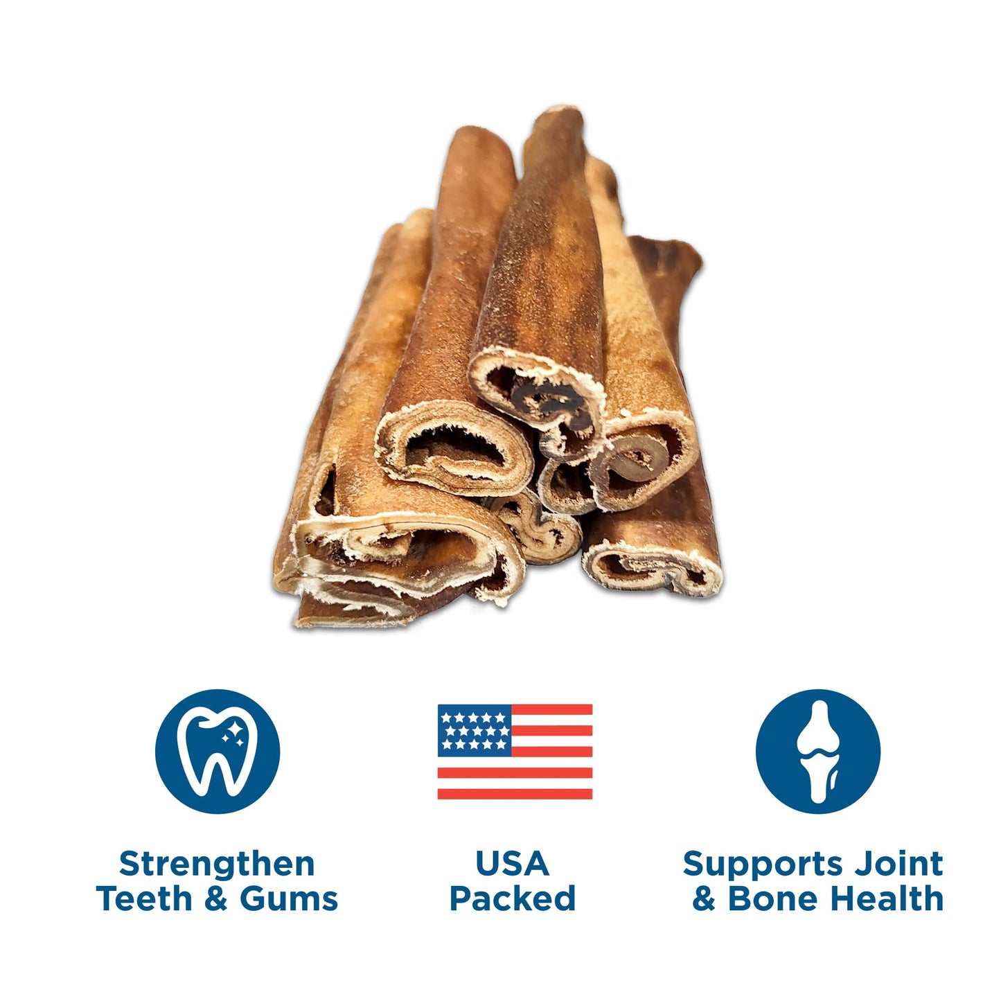Best Bully Sticks 6 Inch Natural Collagen Sticks for Dogs - 5 Count (Pack of 1) - Long-Lasting, Rawhide Free, Beef Treat