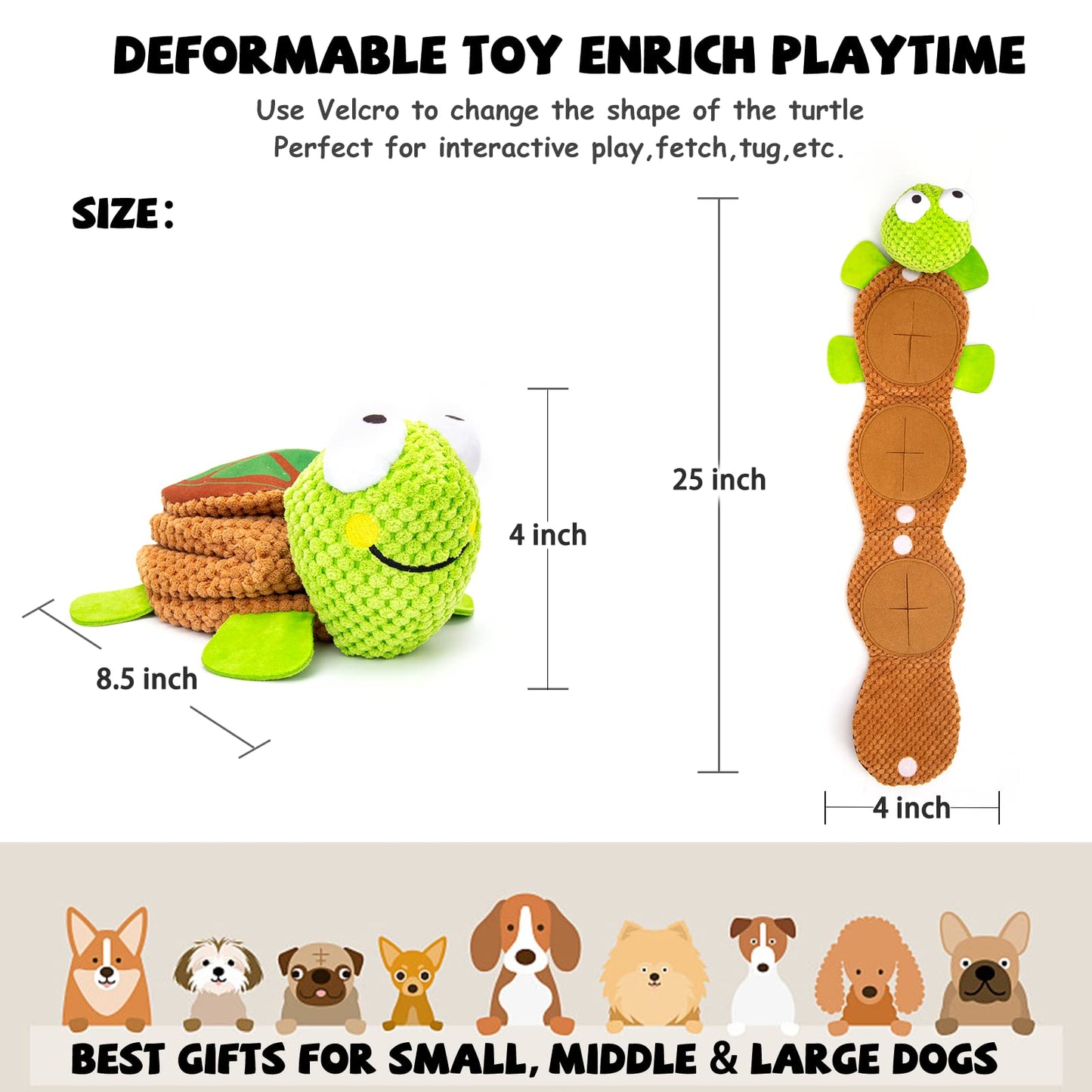 BiteKing Natural Rubber Dog Toys for Large Aggressive Chewers - Lifetime Replacement - Indestructible Fetch Treat Toy for Large Dogs - Durable Hammer Dog Chew Toy for Super Chewer, Black