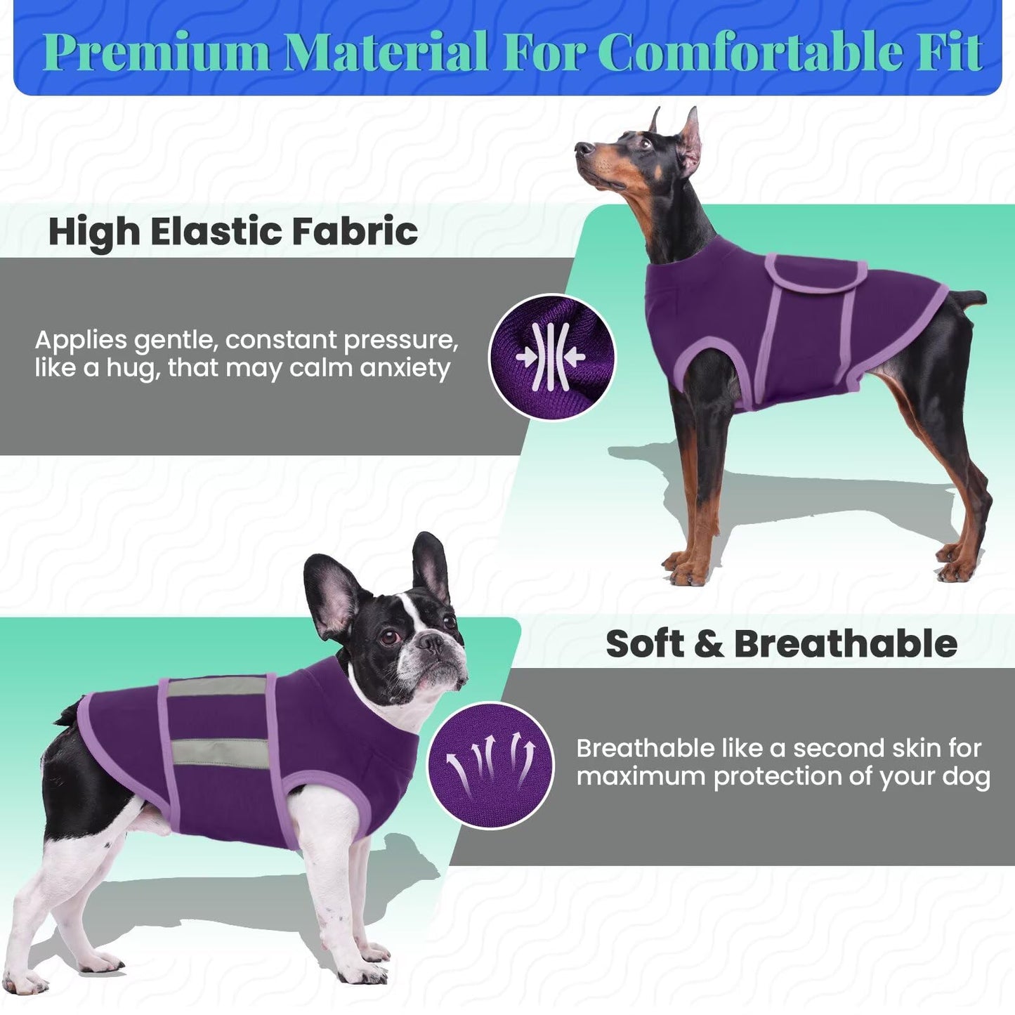 STELLAIRE CHERN Small and Large Breed Interactive Sniff Mat for Slow Eating Keep Busy Stress Relief Dog Mental Stimulation Toys Snuffle Mat for Dogs, Spliced Three-in-one