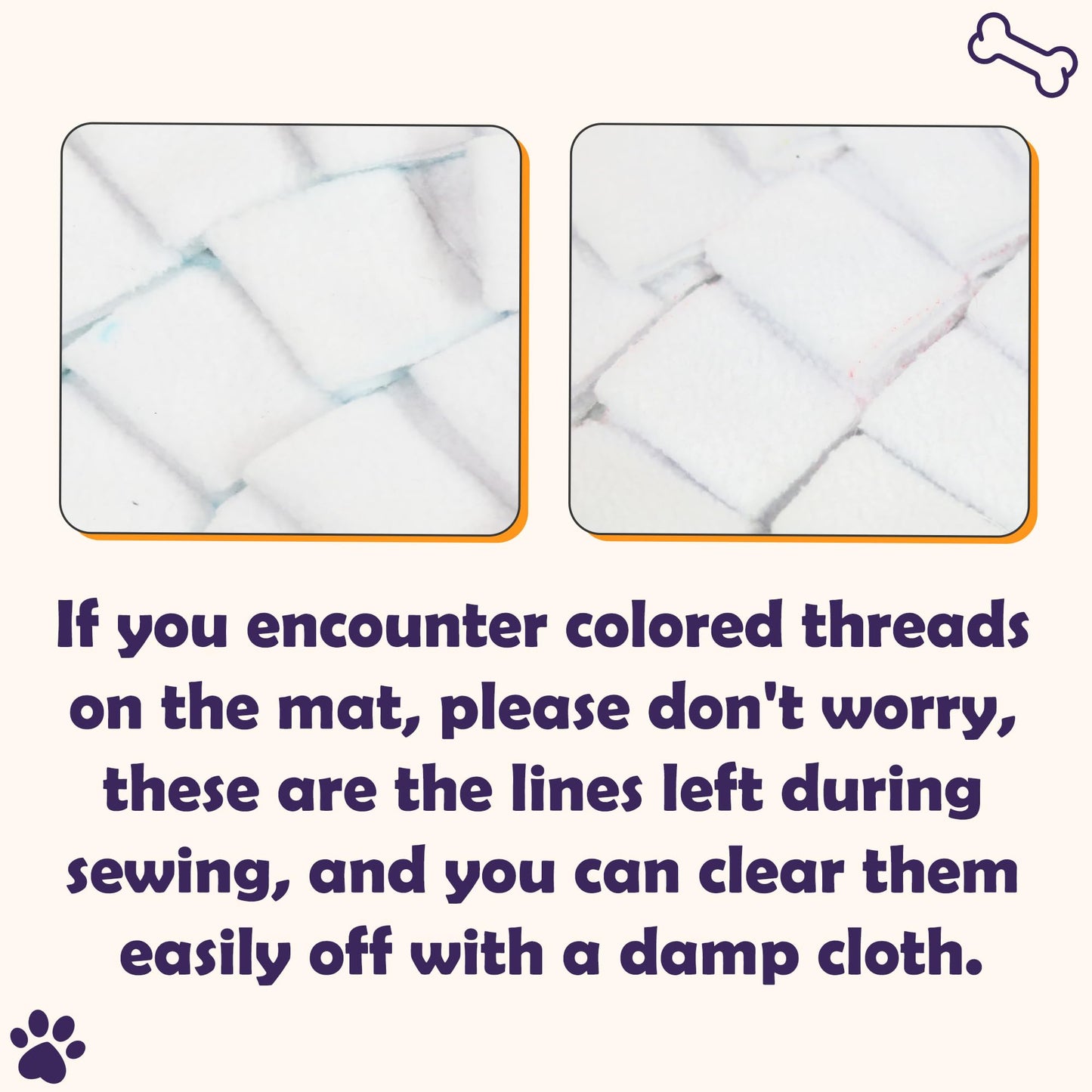 MHTTEC Dog Sniffing Mat Tulip Snuffle Mats for Dogs 23.62" x 15.75" Nosework Feeding Mat Polar Fleece Interactive Dog Slow Feeder for Smell Training and Slow Eating 1PC