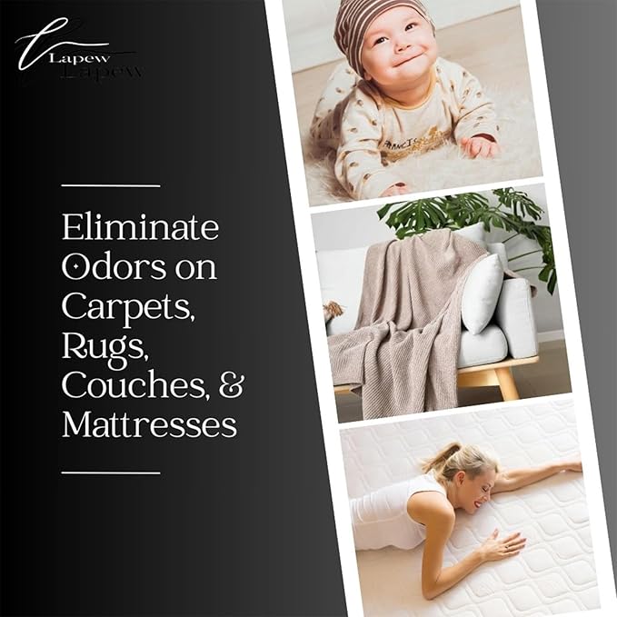 Lavender Chamomile Carpet Freshener Powder: Powerful Odor Eliminator for Home, Upholstery Deodorizer, Carpet Deodorizer, Pet Urine, Cat Litter Box - Lavender Chamomile Fragrance