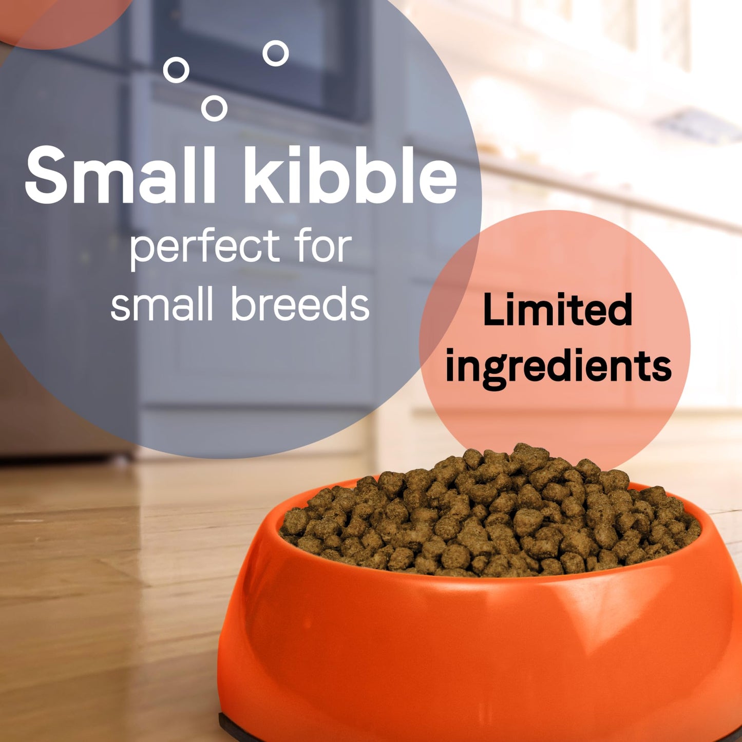 Canidae Pure Petite Premium Freeze-Dried Raw Coated Dog Food for Small Breeds, Real Salmon Recipe, 4 lbs, Grain Free